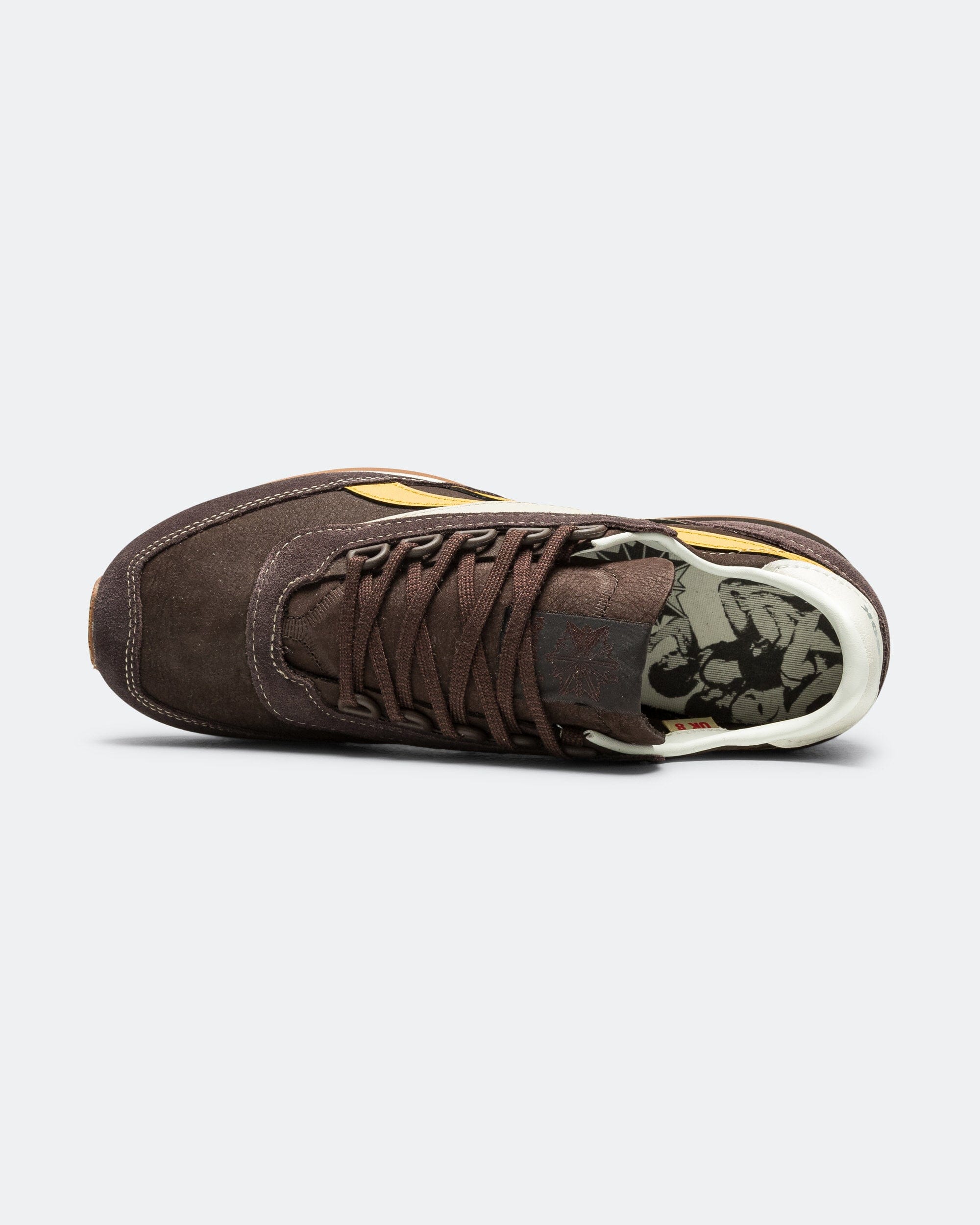 Reebok Camargue - Dark Brown/Campus Brown-Gold