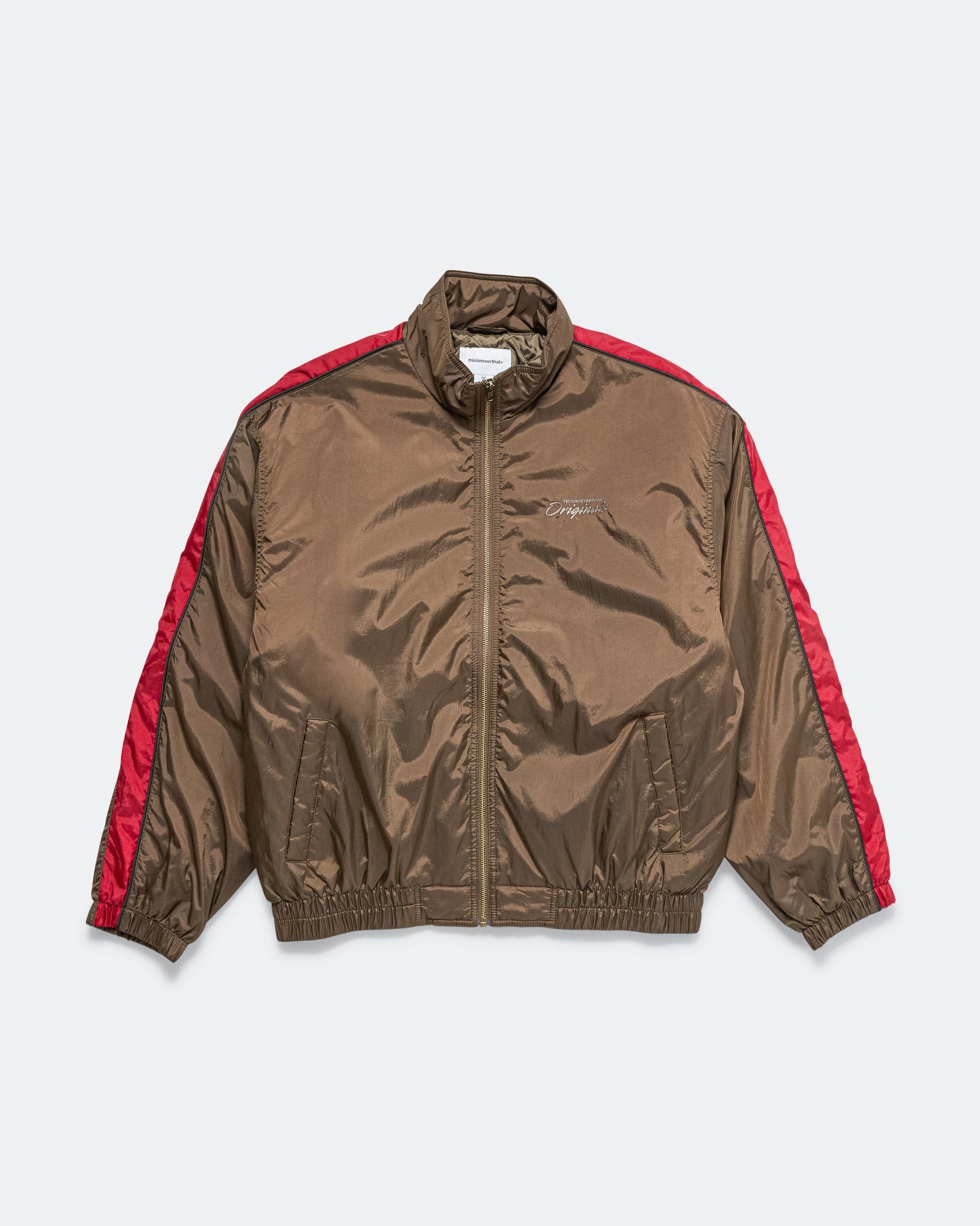 thisisneverthat Originals Warm Up Jacket - Brown