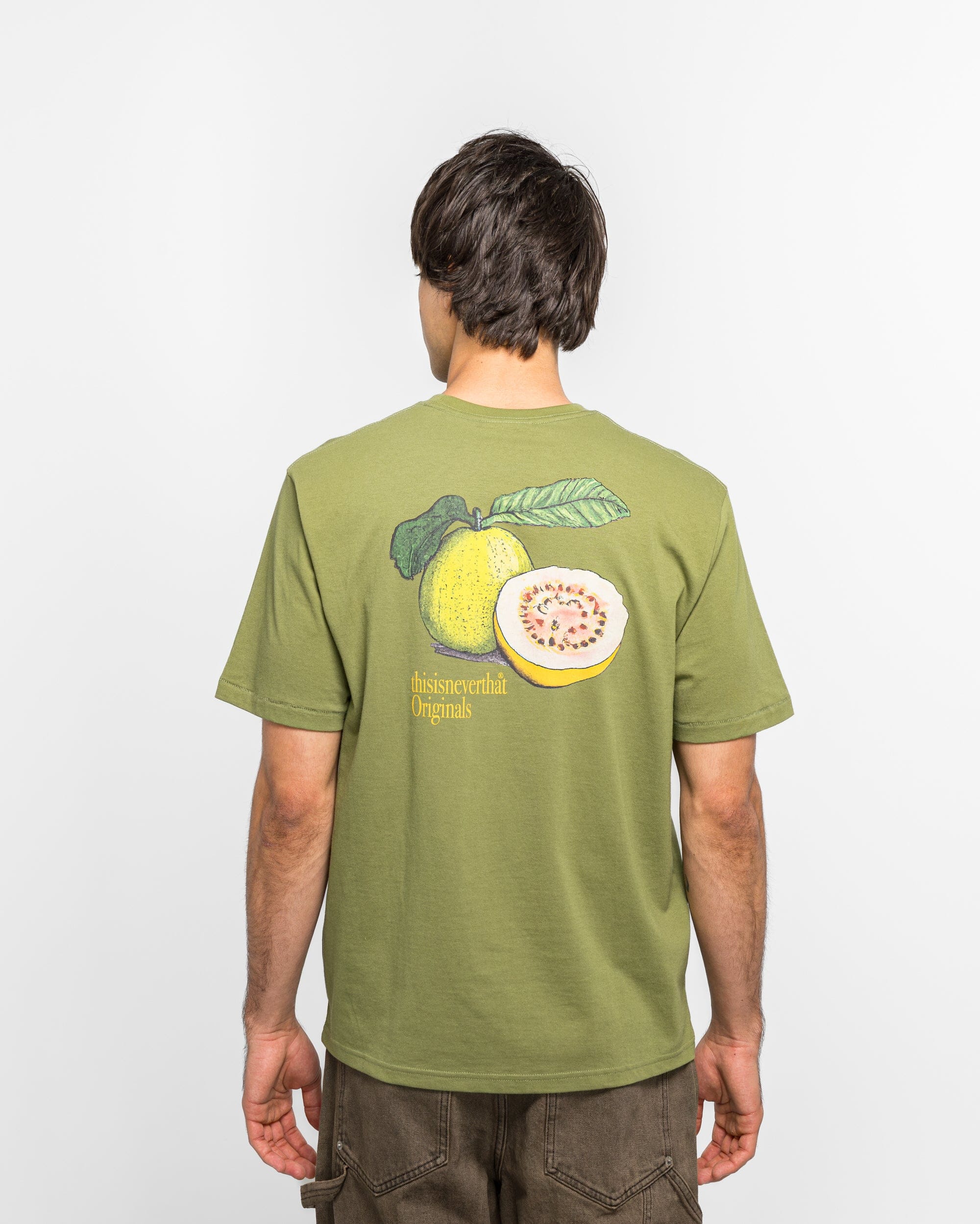 thisisneverthat Guava Tee - Moss Green