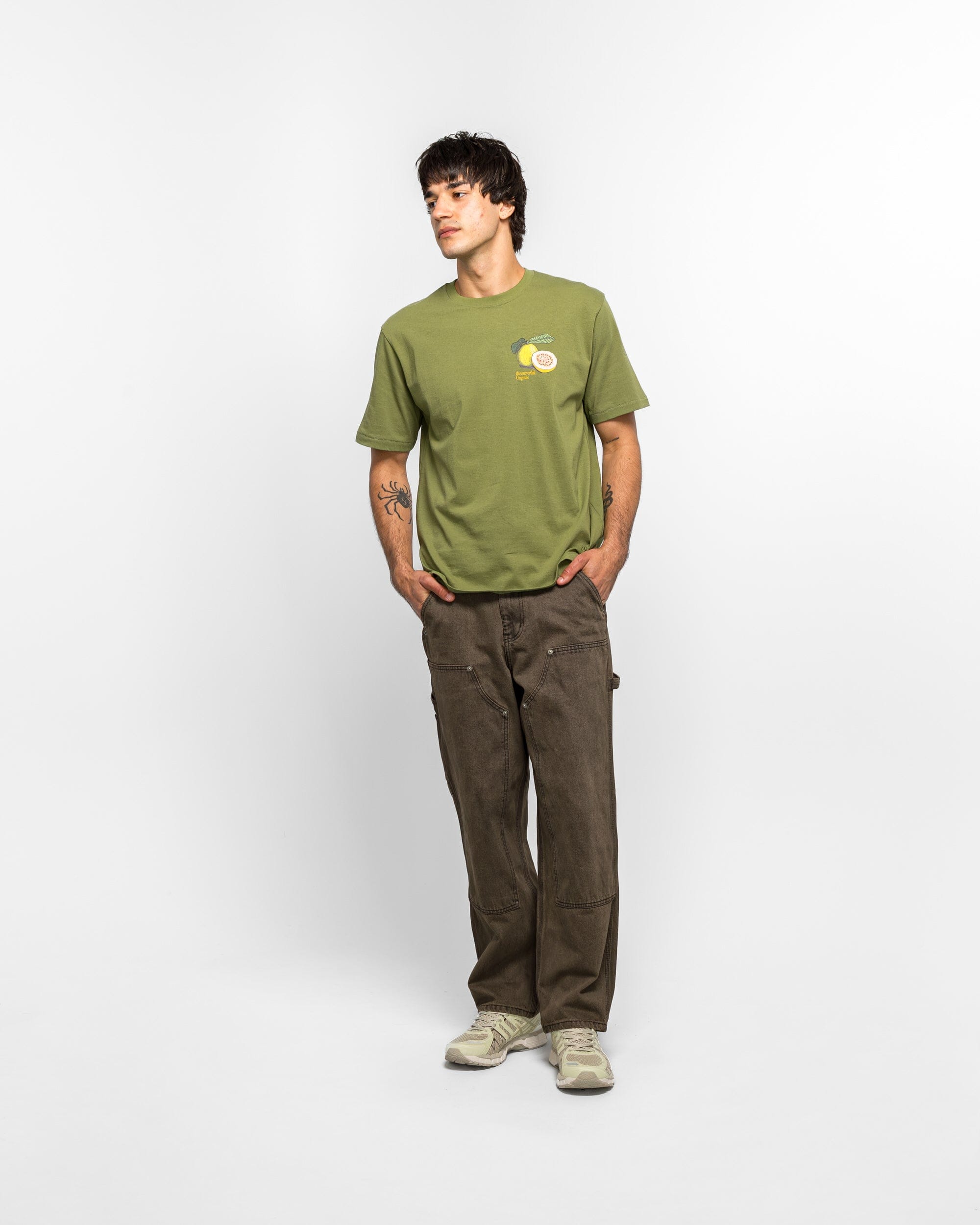 thisisneverthat Guava Tee - Moss Green