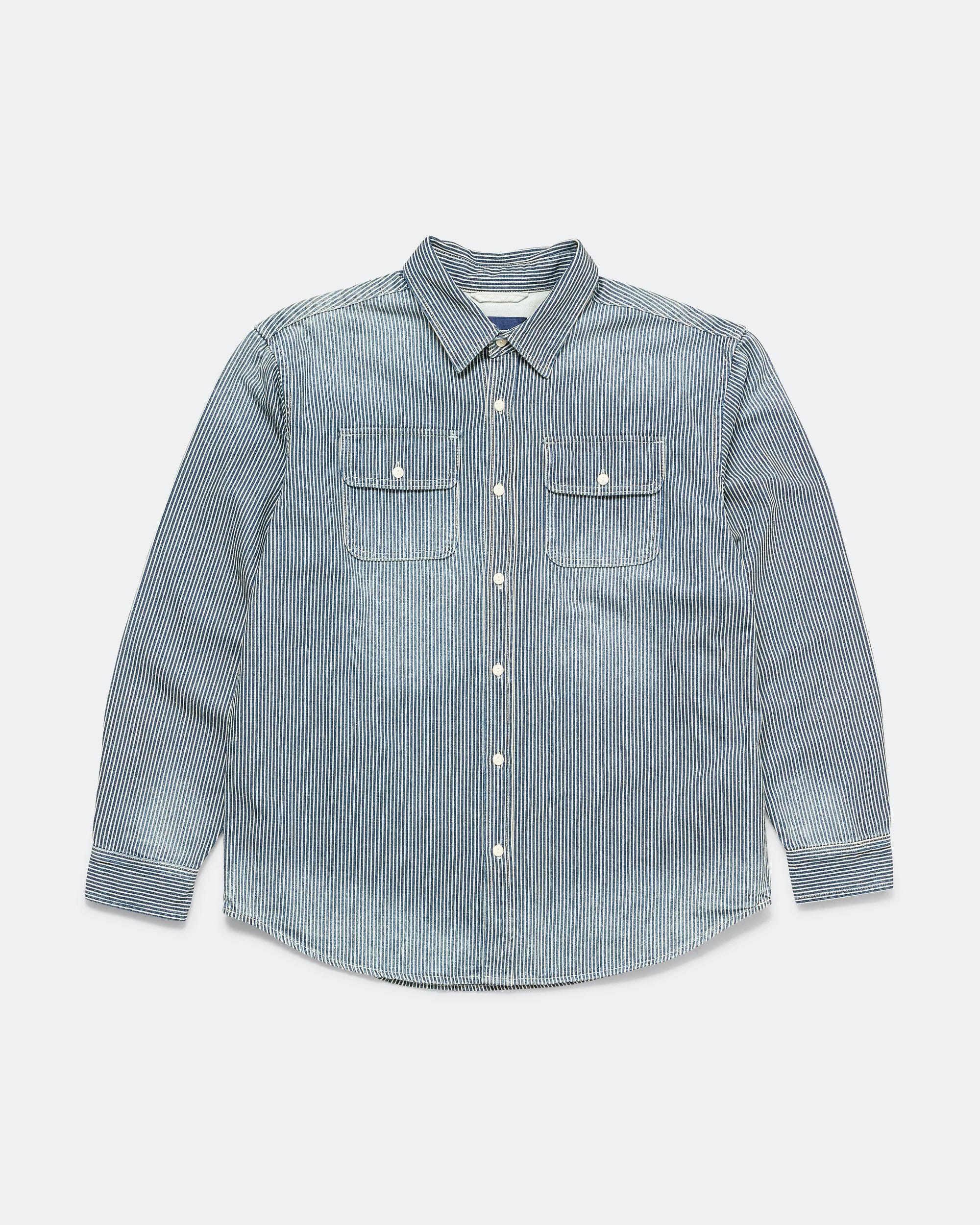 thisisneverthat Hickory Denim Shirt - Indigo
