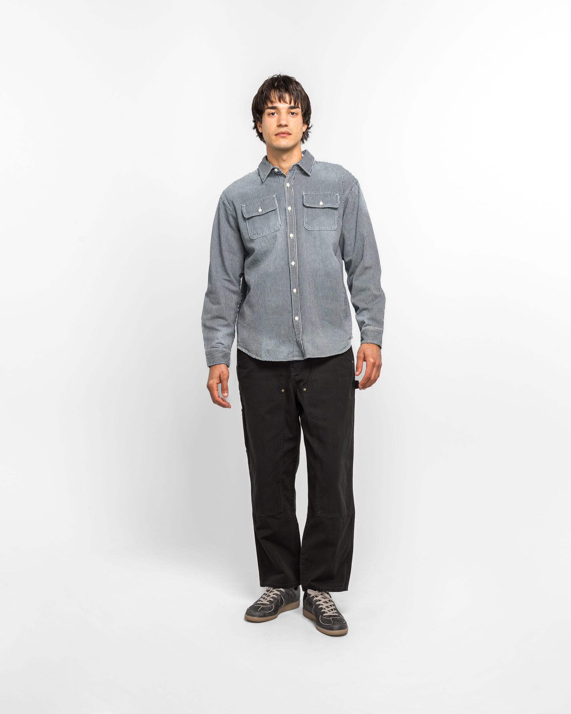 thisisneverthat Hickory Denim Shirt - Indigo