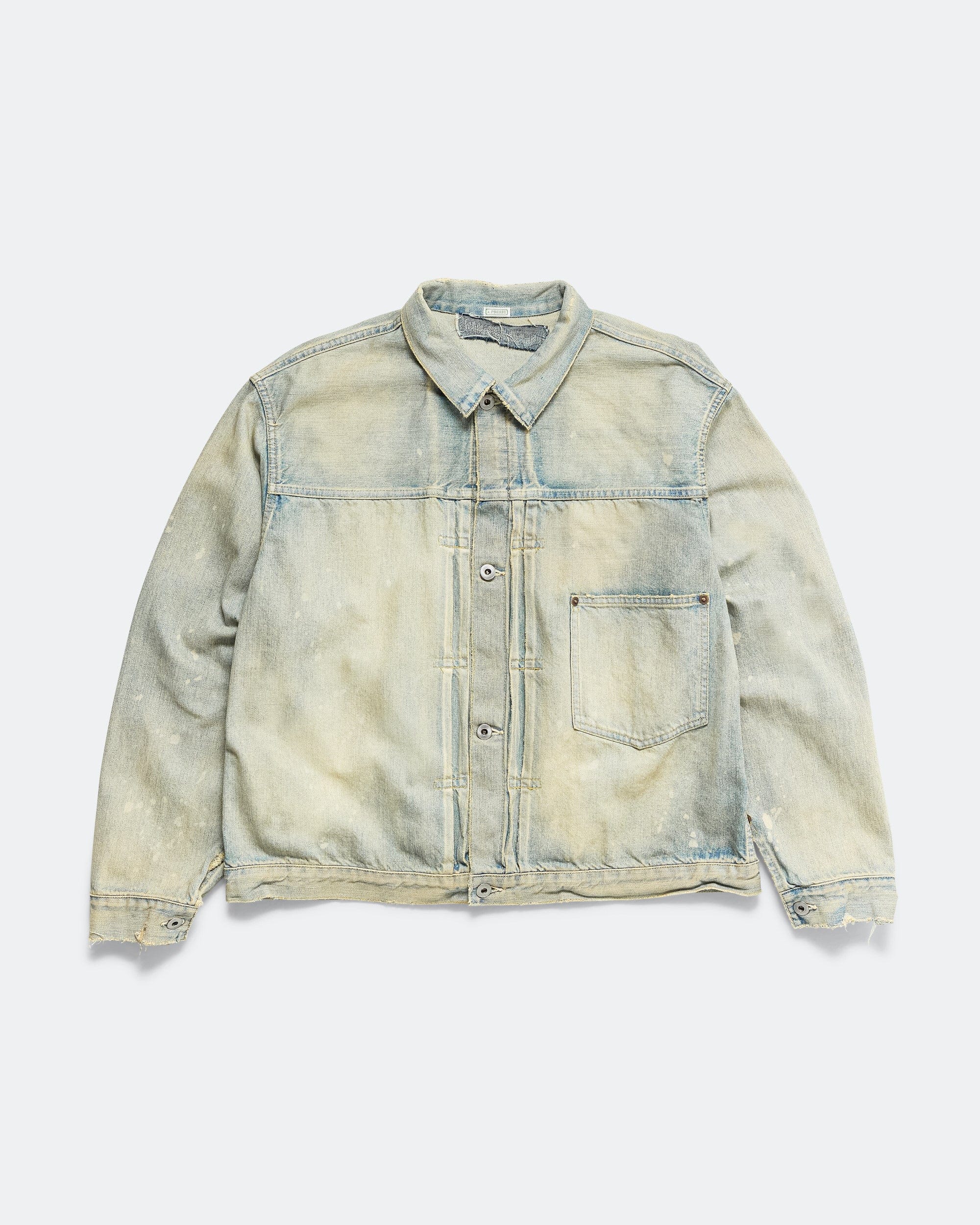 A.PRESSE 1st Type Denim Jacket - Bleach