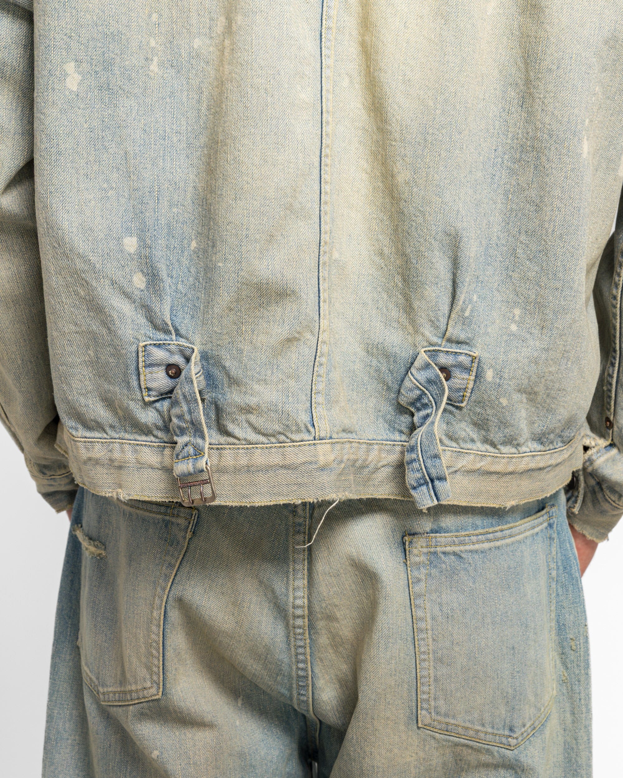 A.PRESSE 1st Type Denim Jacket - Bleach