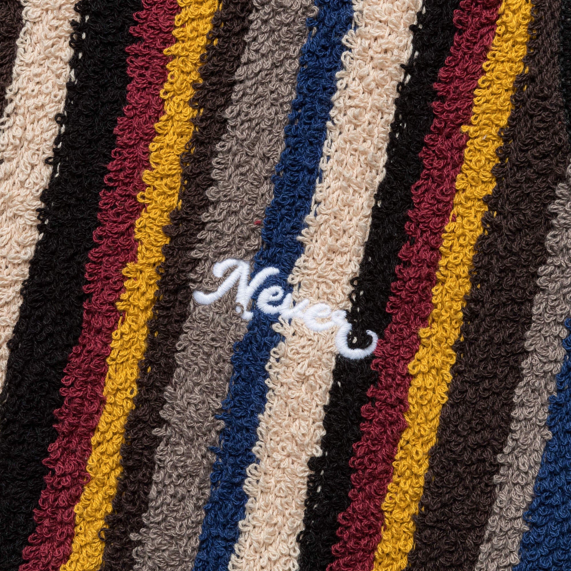 thisisneverthat Striped Knit Vest - Black