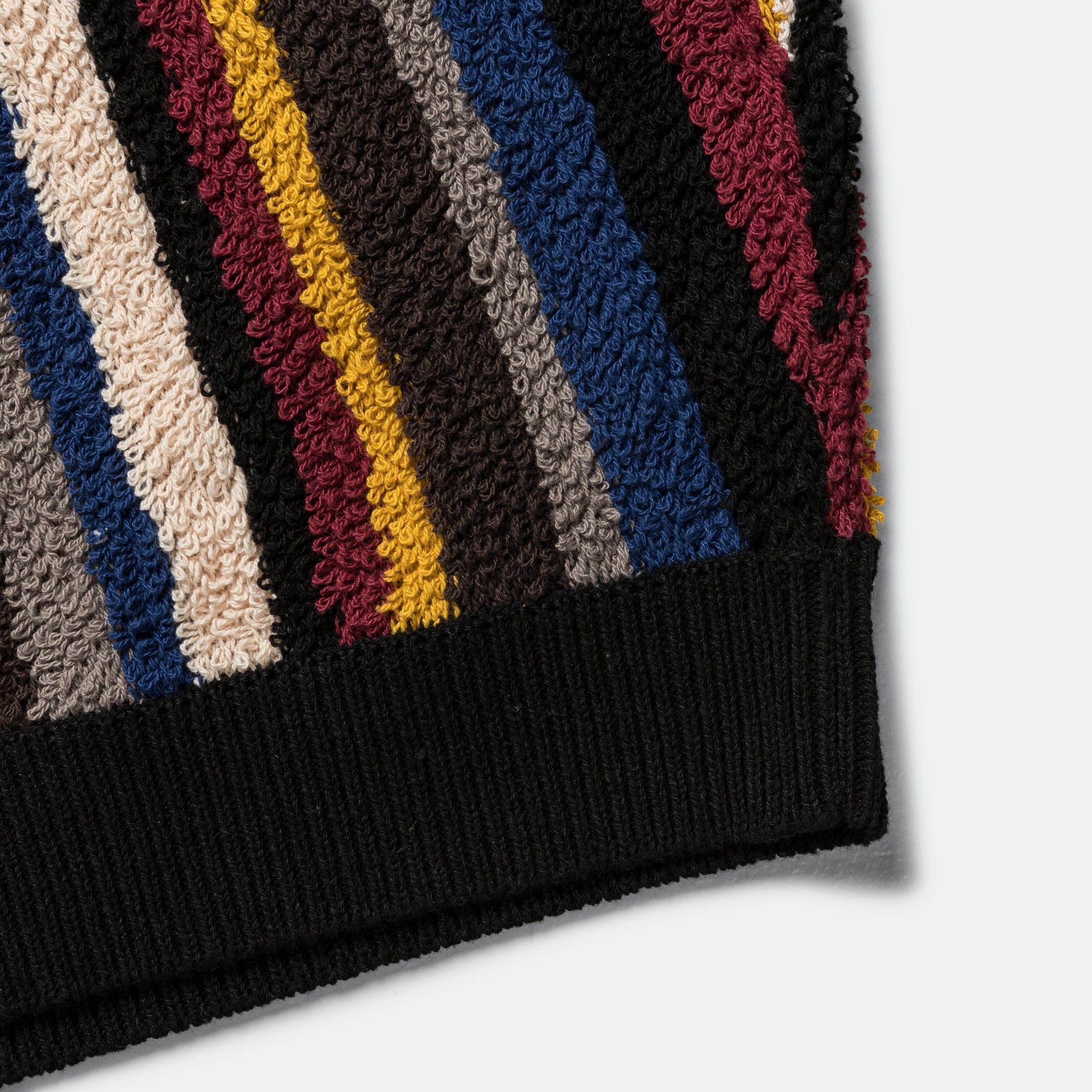 thisisneverthat Striped Knit Vest - Black