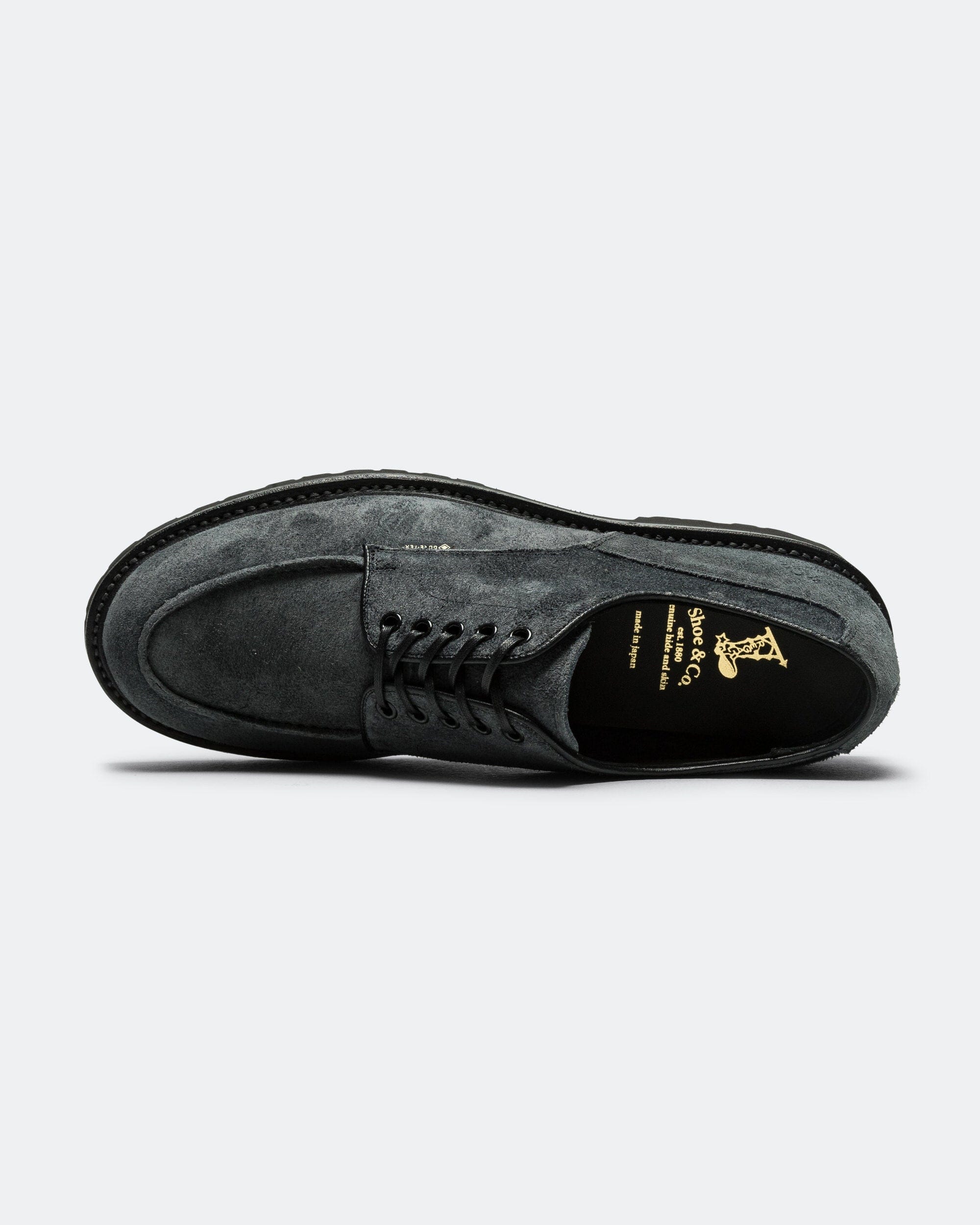Regal Shoe & Co U-Tip Derby GORE-TEX - Grey Suede