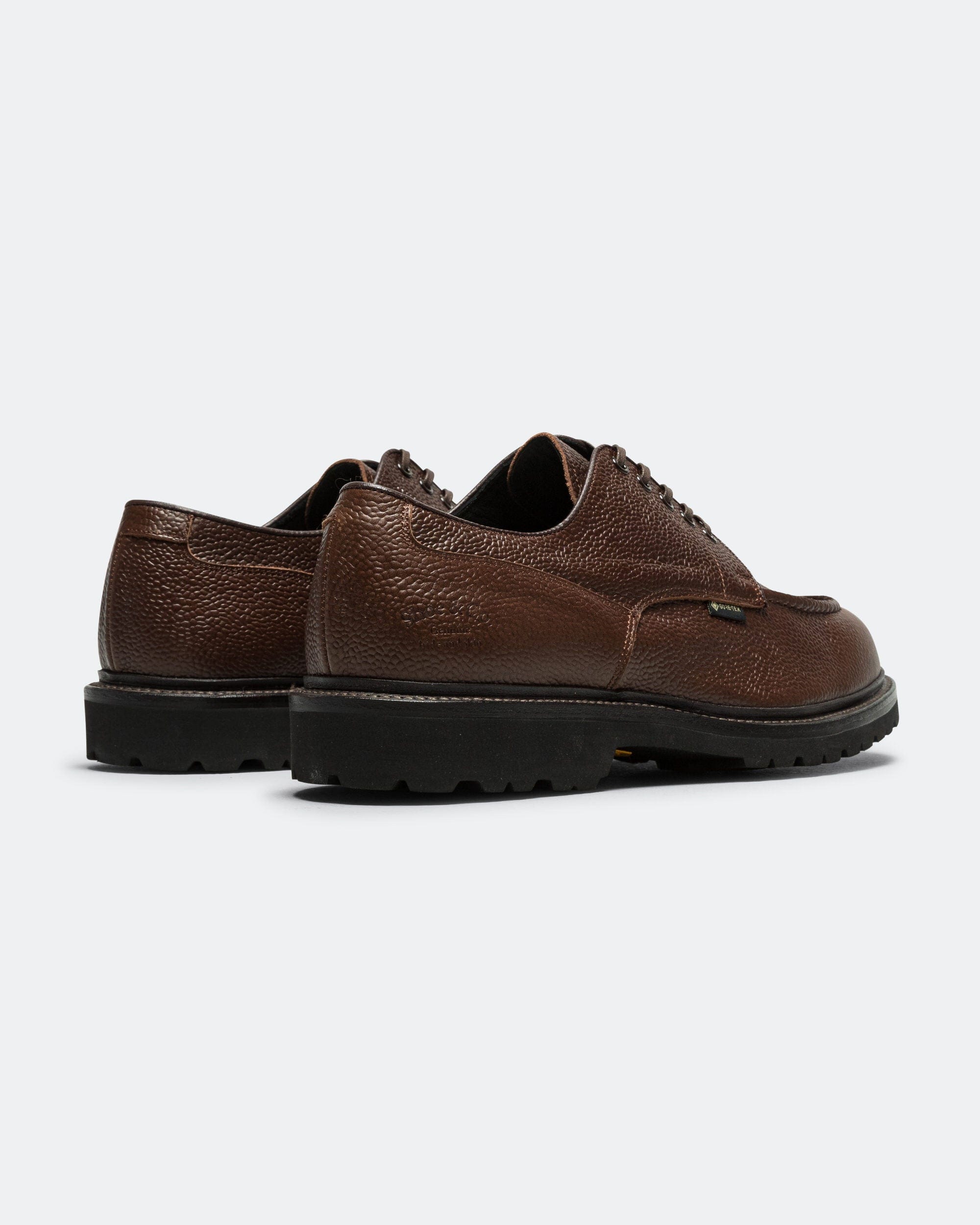 Regal Shoe & Co U-Tip Derby GORE-TEX - Pebbled Brown Leather