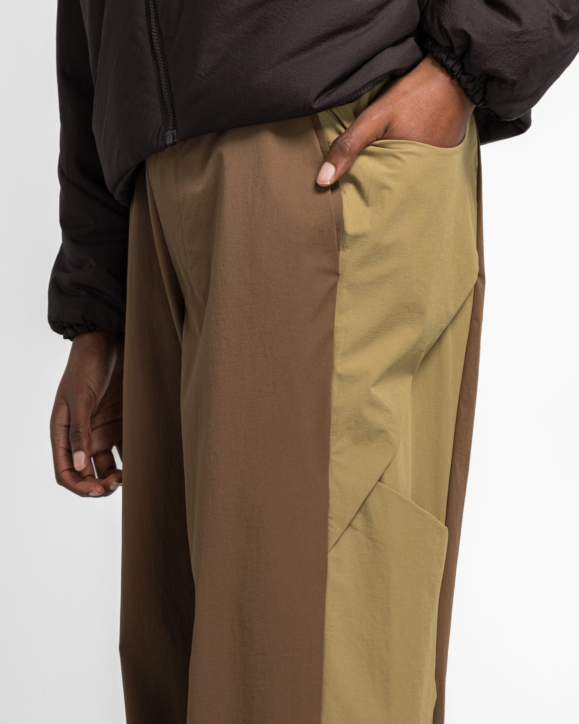 Colin Meredith Braided Trouser - Desert/Olive
