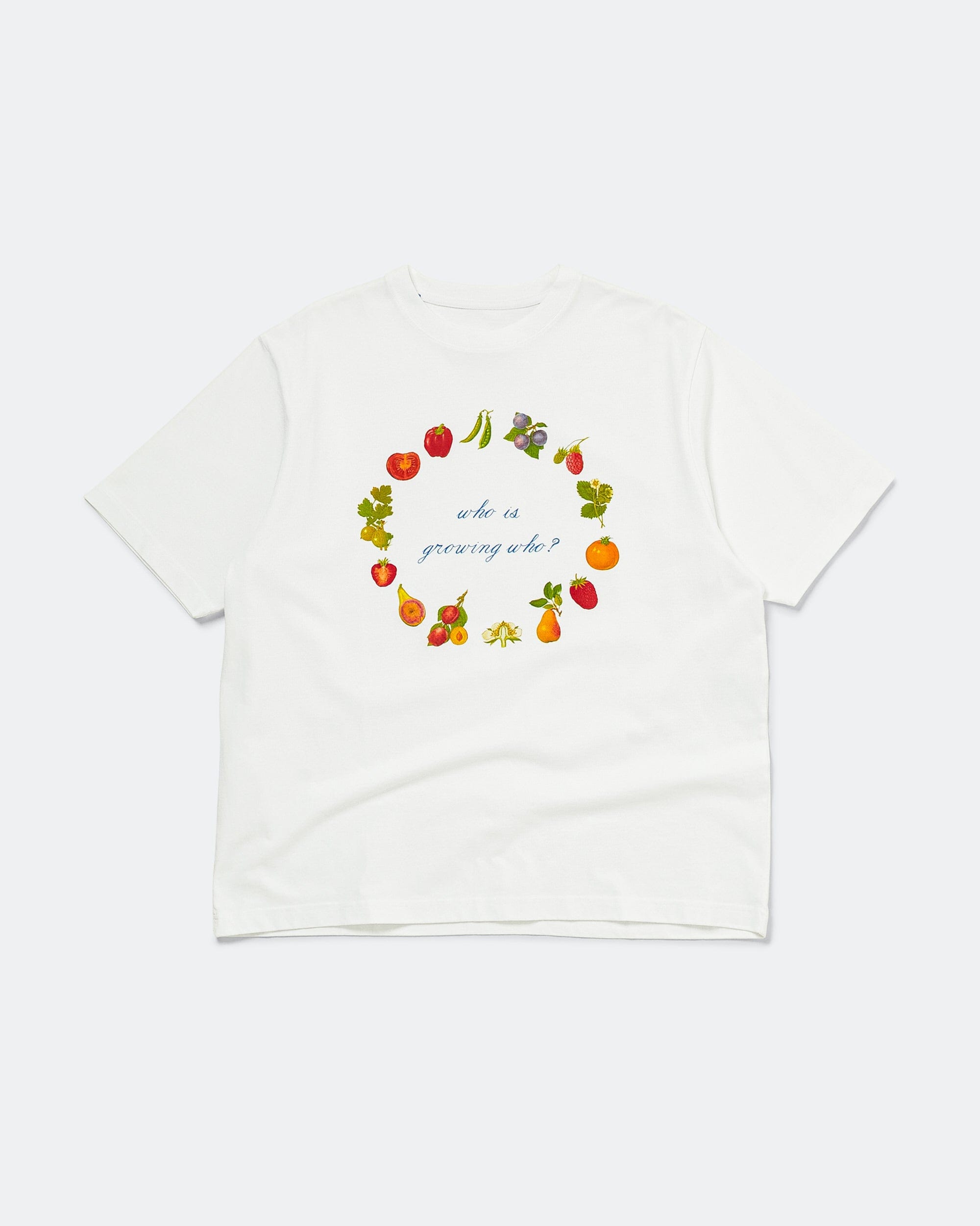 Dudley Coppice Who Is Growing Who T-Shirt - White