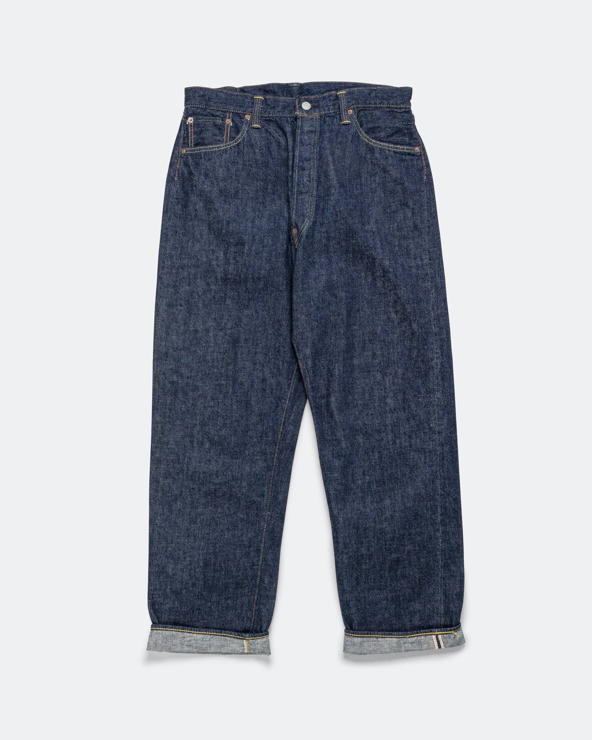 orSlow Grand Dad's Fit Denim Pants - One Wash