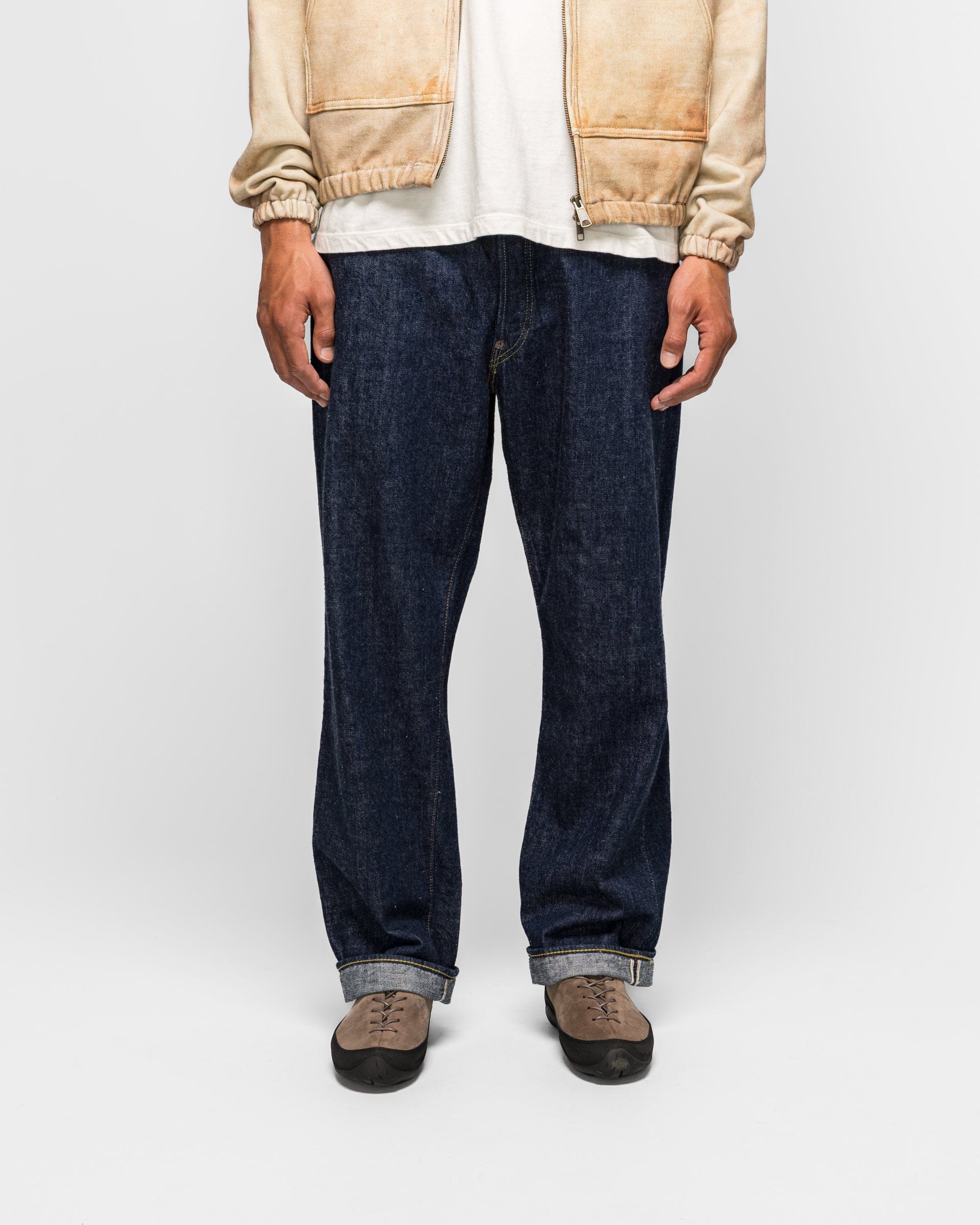 orSlow Grand Dad's Fit Denim Pants - One Wash