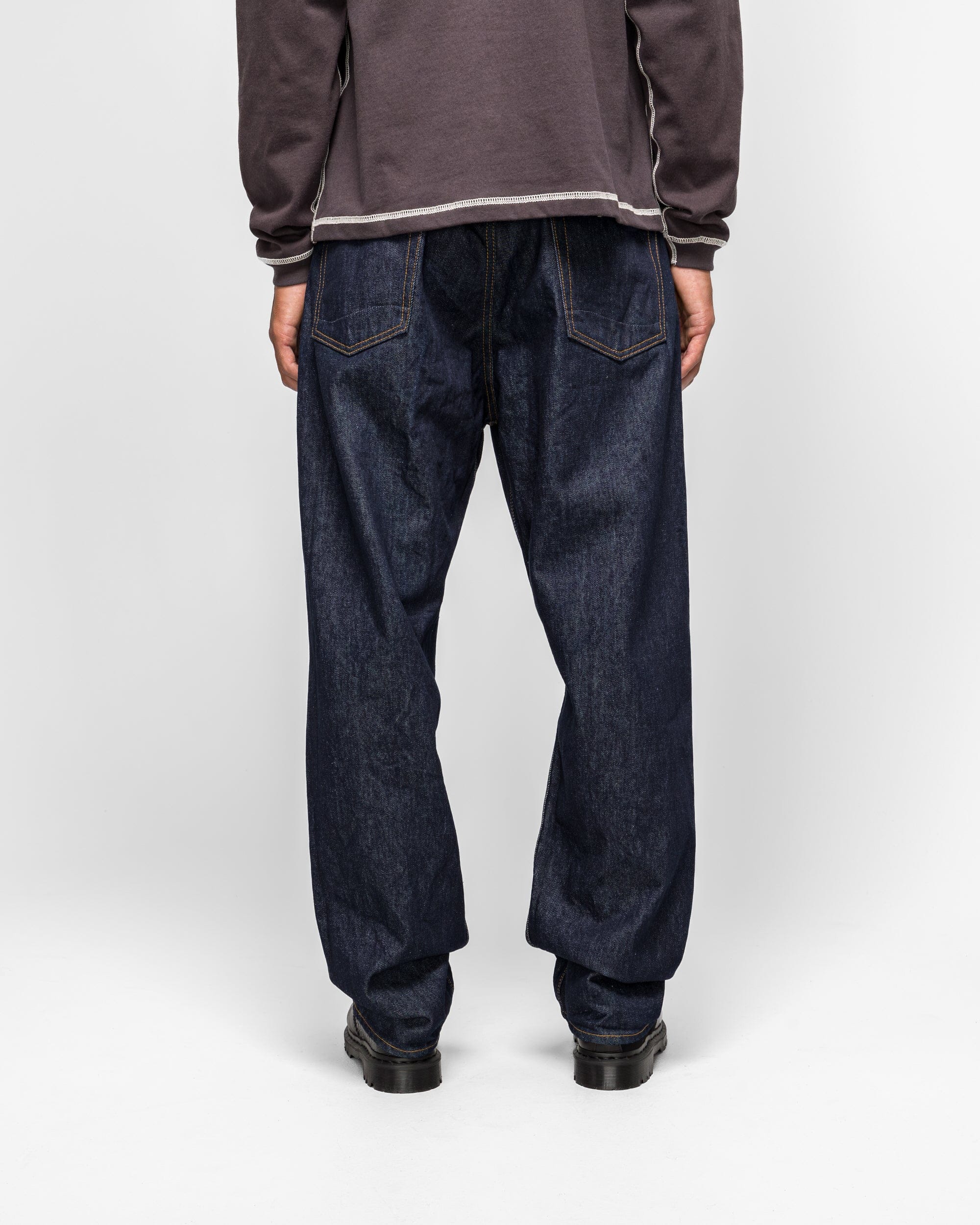 orSlow 101 Dad's Fit Denim Pants - One Wash