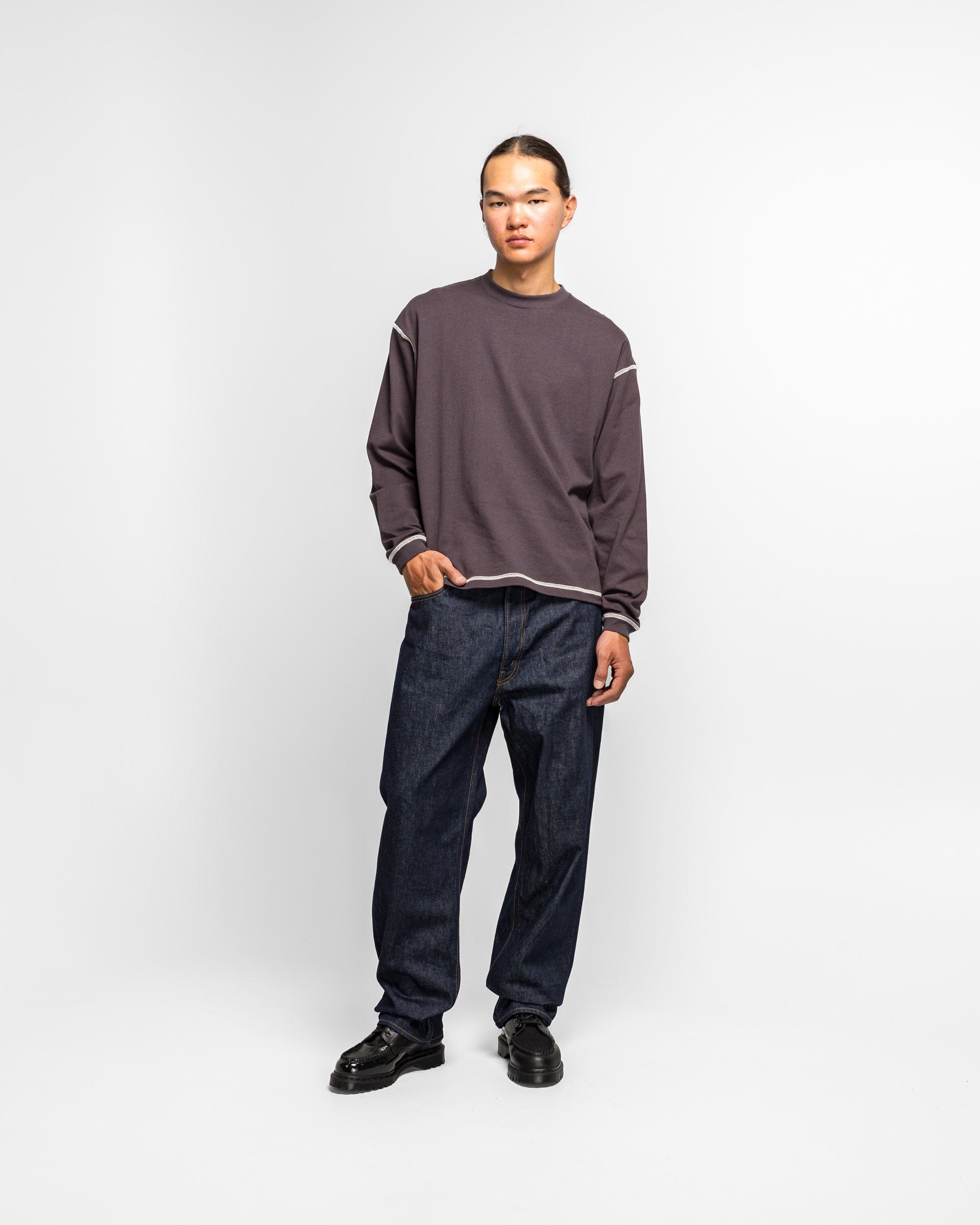 orSlow 101 Dad's Fit Denim Pants - One Wash
