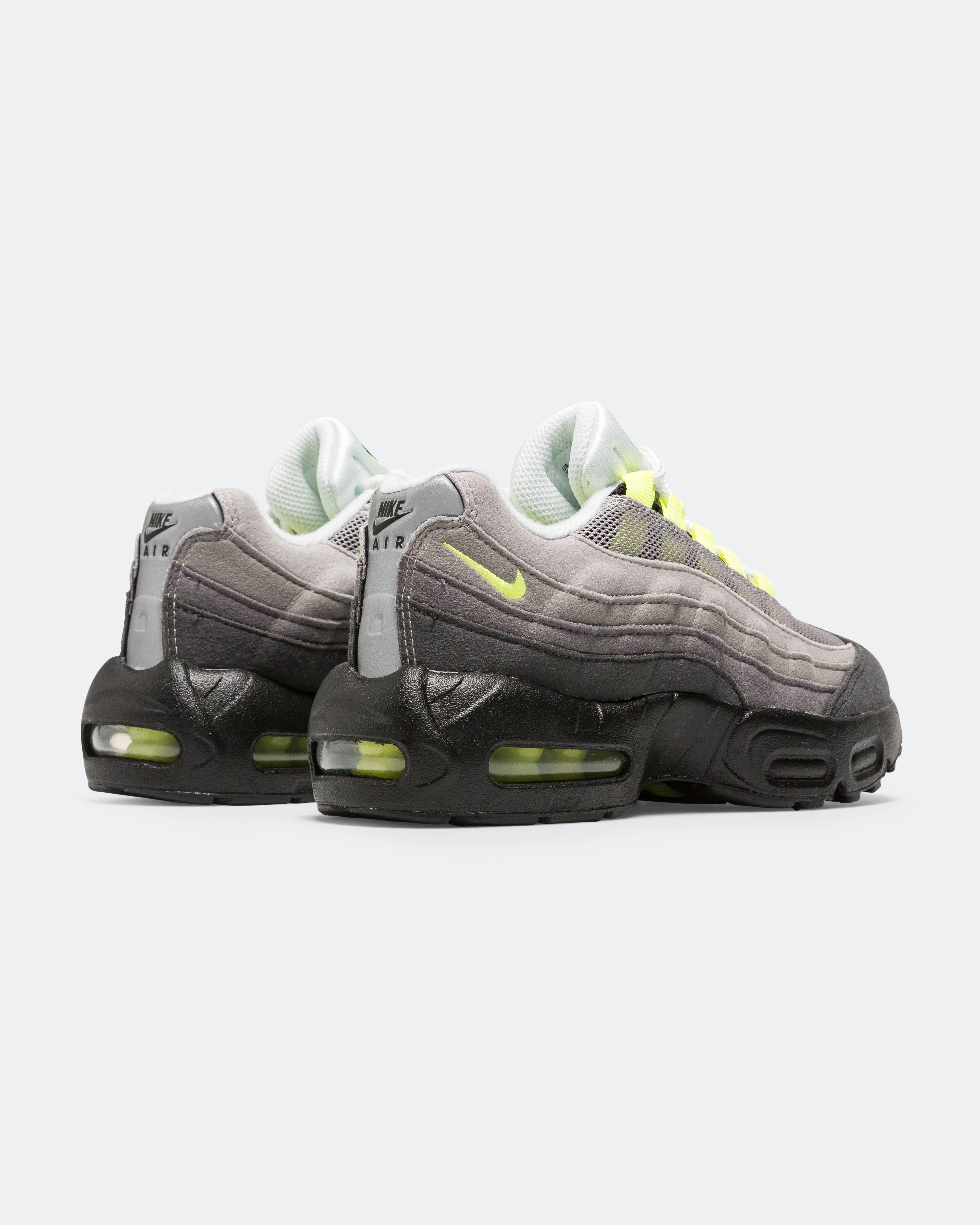 Nike Air Max 95 PS - Black/Neon Yellow-Light Graphite