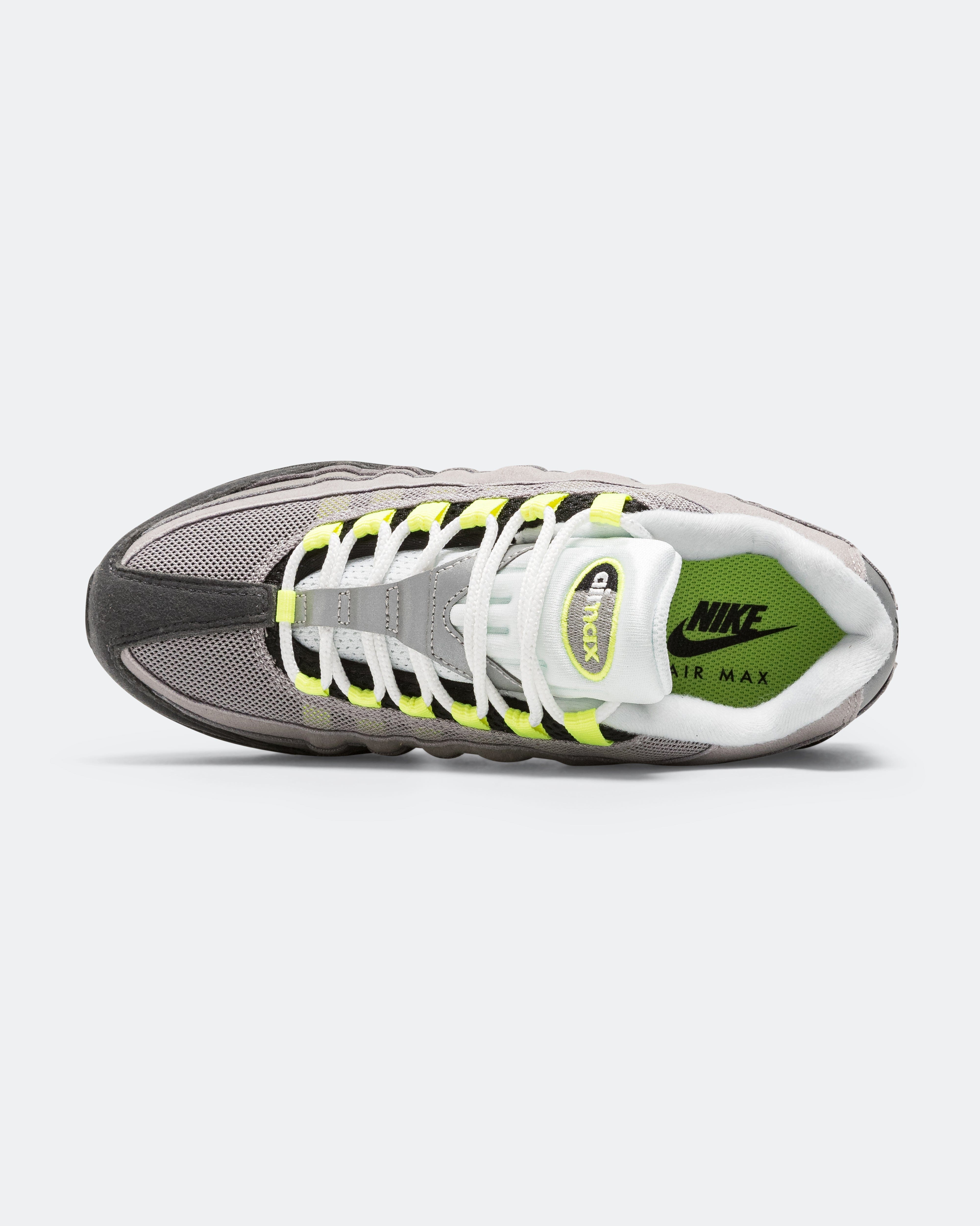 Nike Air Max 95 Big Bubble GS - Black/Neon Yellow-Light Graphite