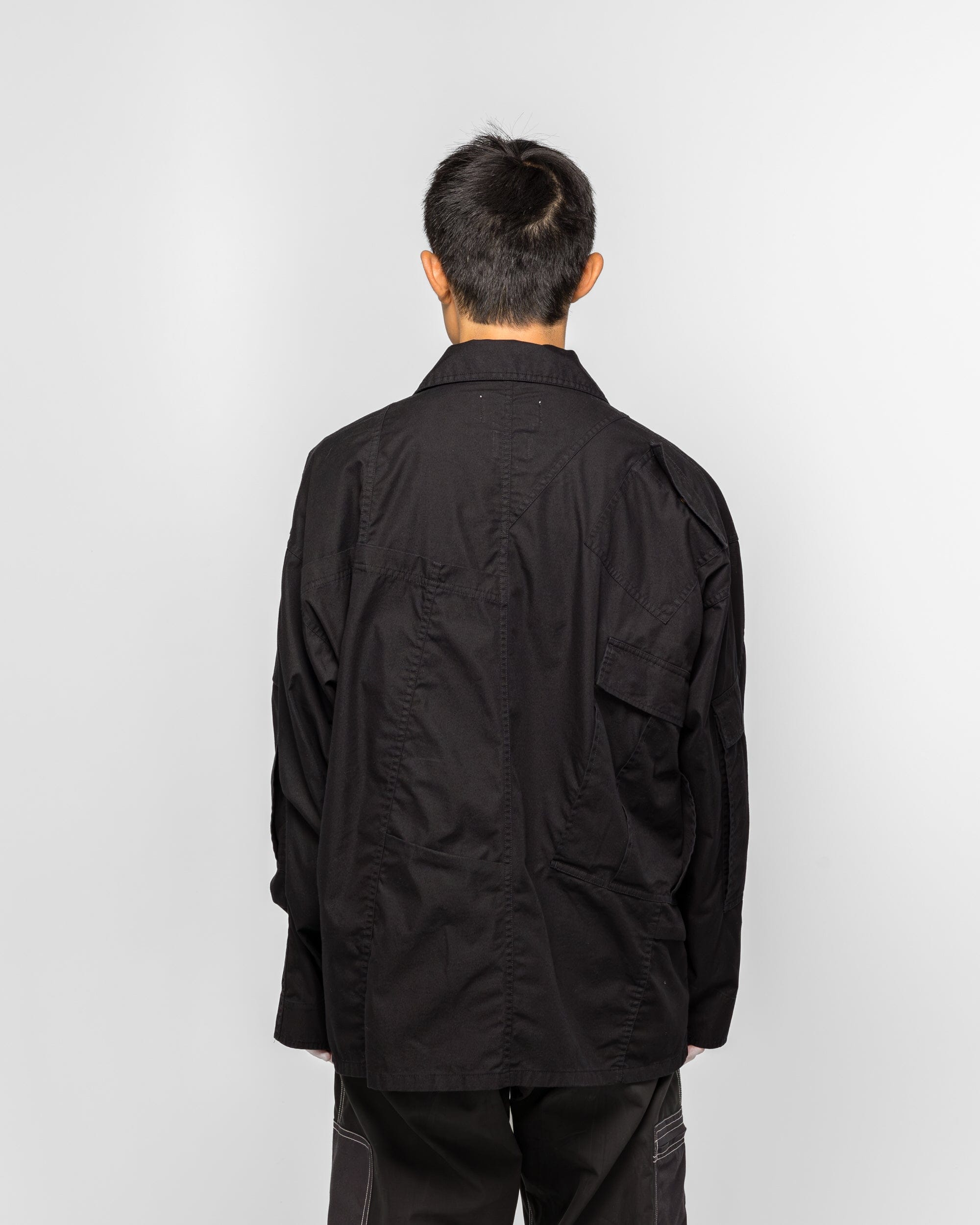 NOMARHYTHM TEXTILE Rebuild Coverall Jacket x Needles - Black