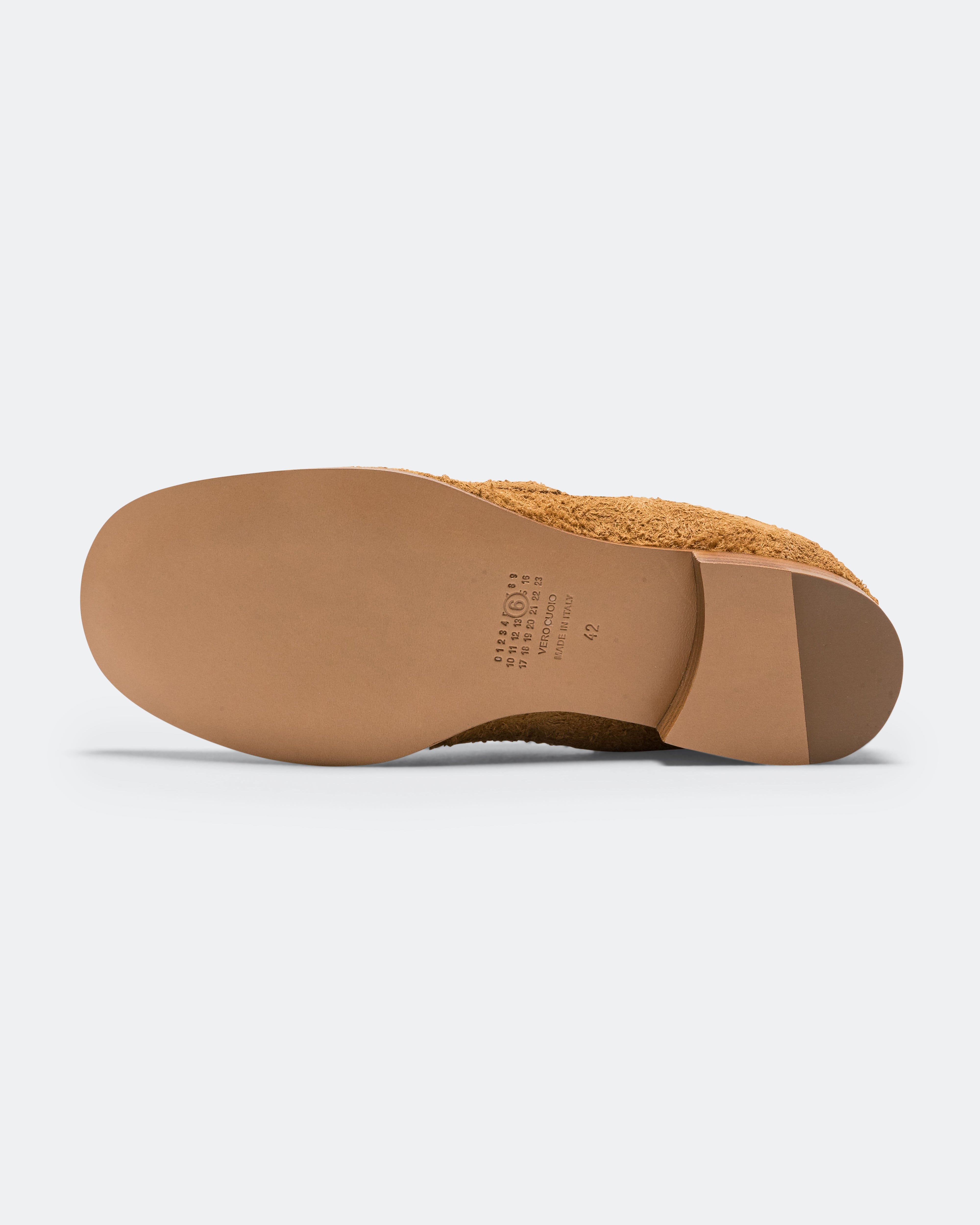 MM6 Moccasin - Ermine Calfskin Leather
