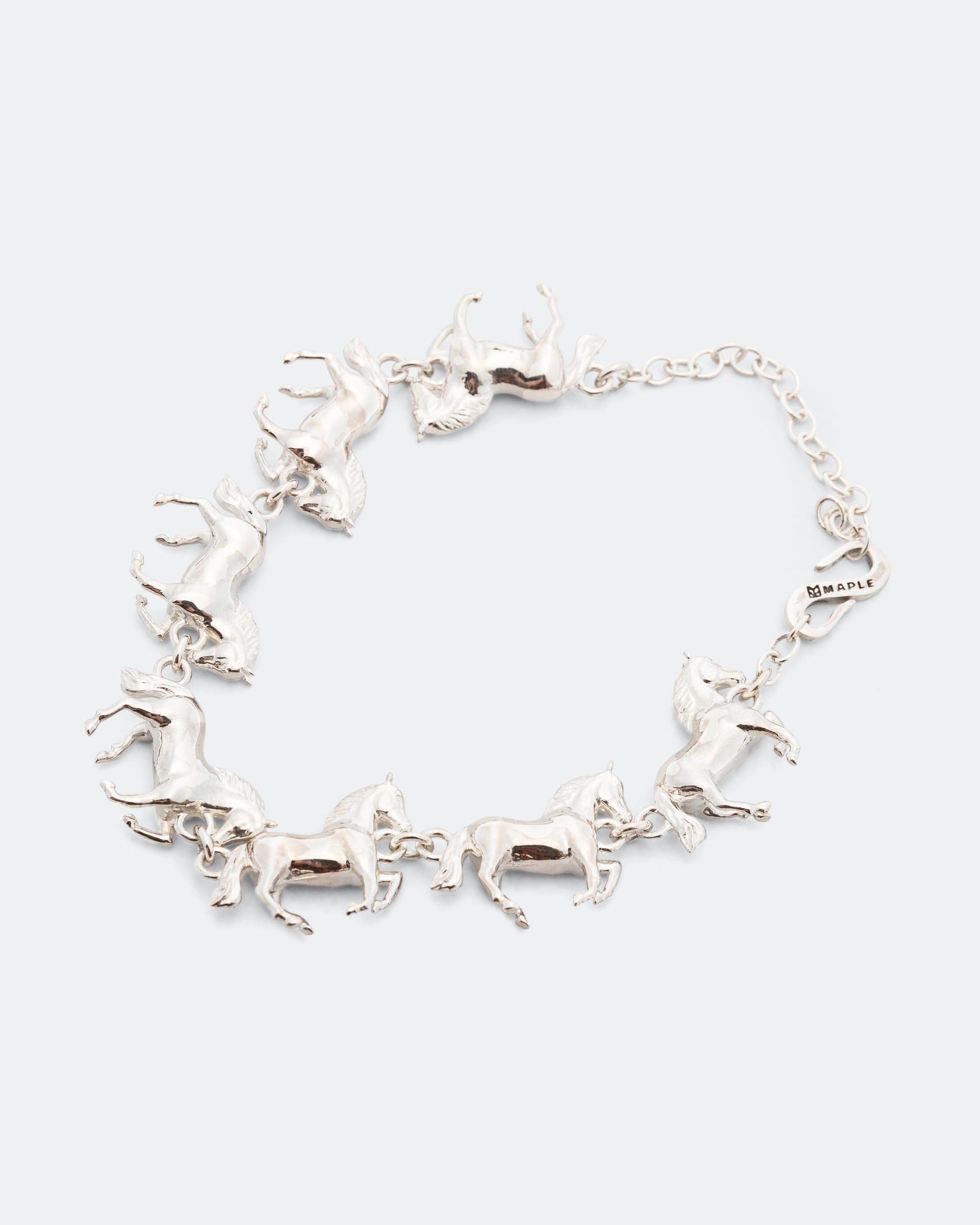 Maple Stampede Bracelet - 925 Silver
