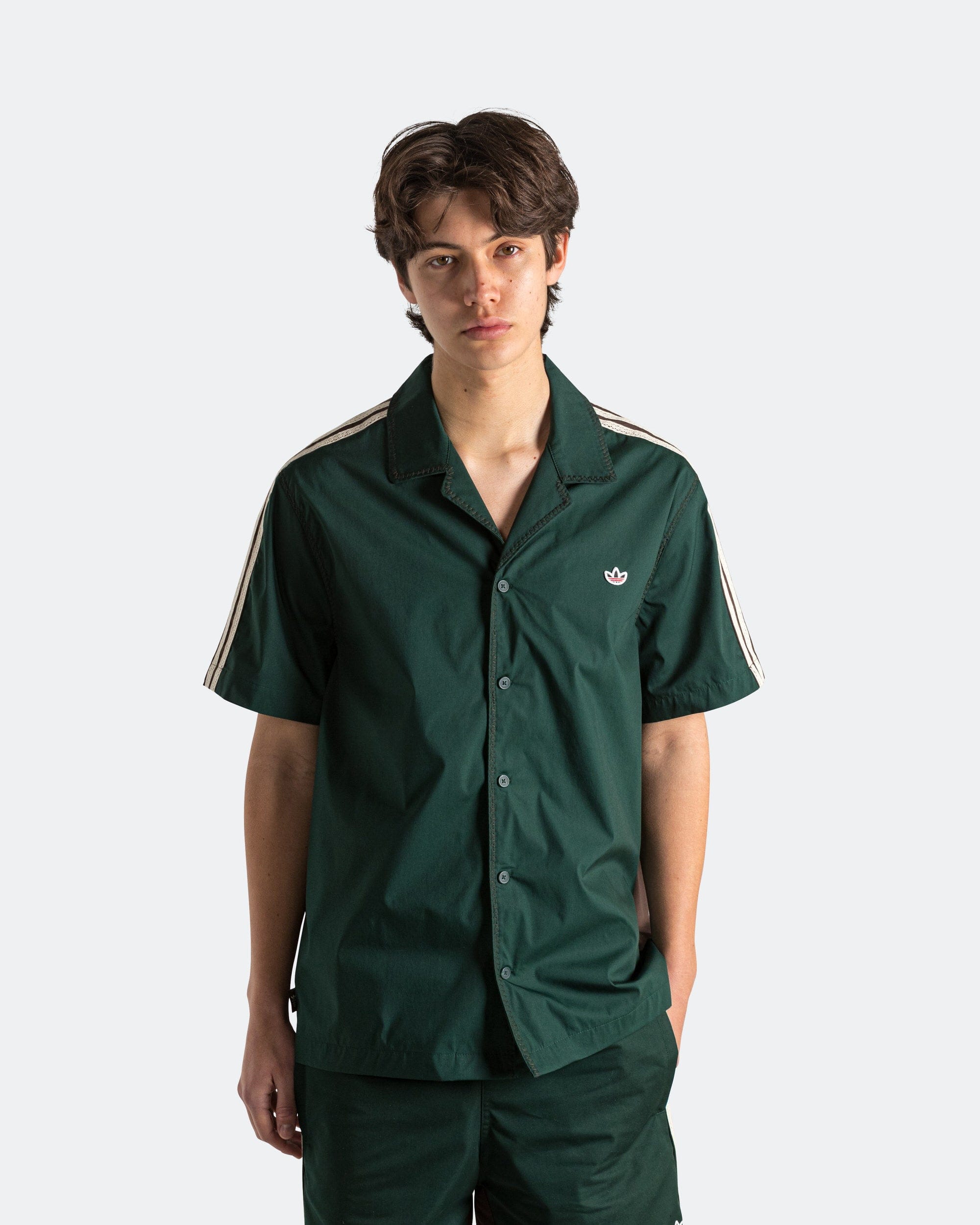 adidas SS Shirt by Edison Chen x CLOT - Dark Brown