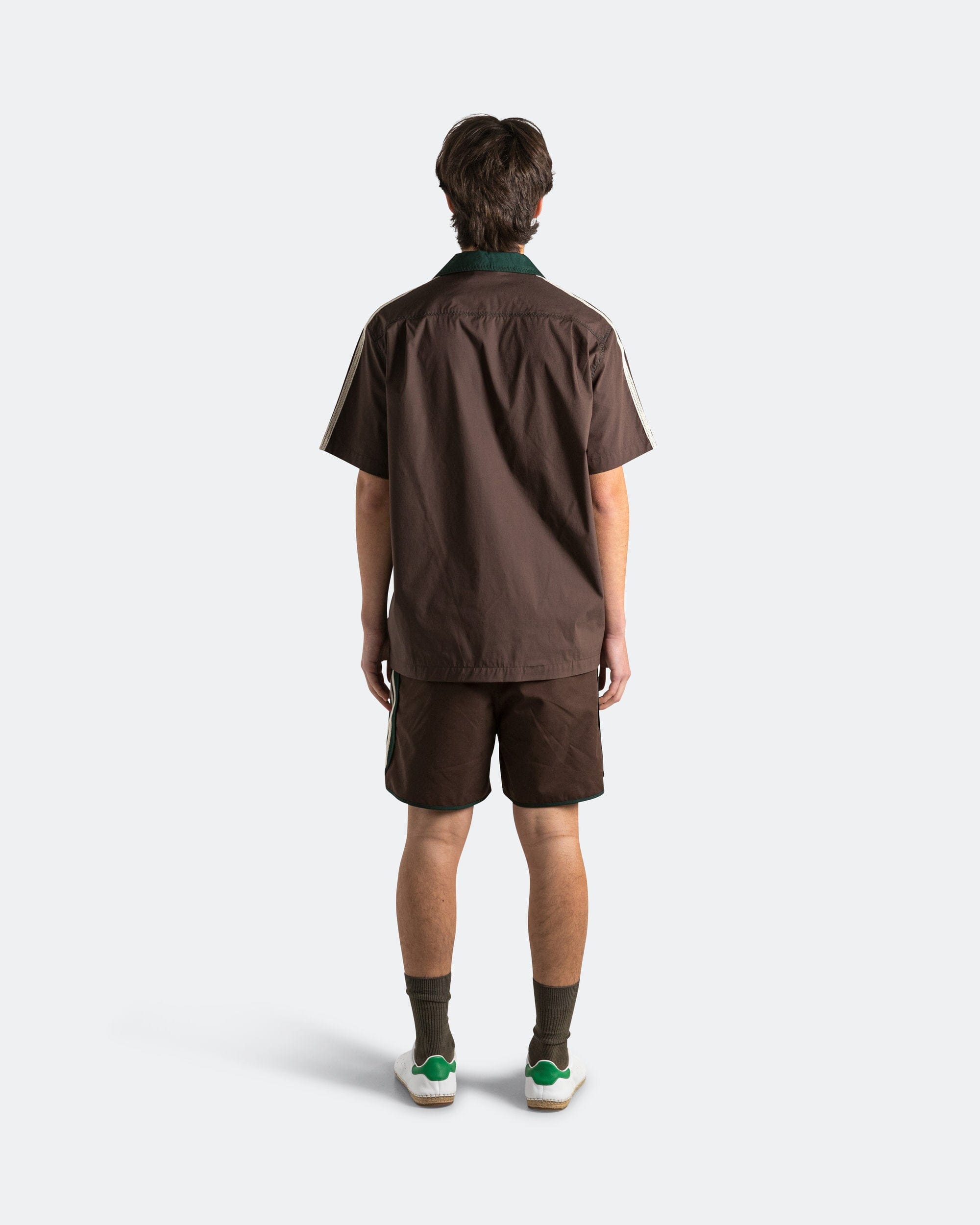 adidas SS Shirt by Edison Chen x CLOT - Dark Brown