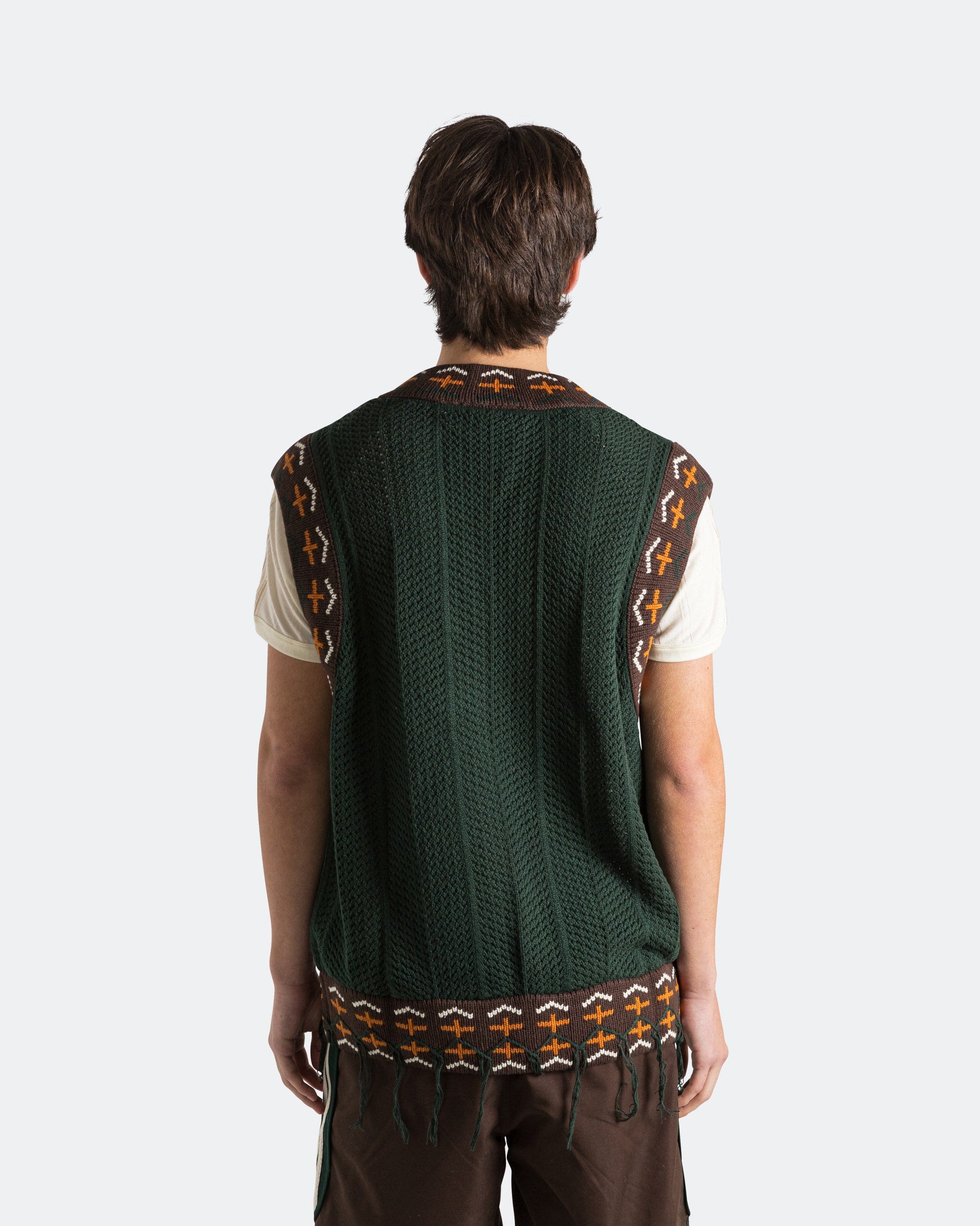 adidas Knit Vest by Edison Chen x CLOT - Green Night