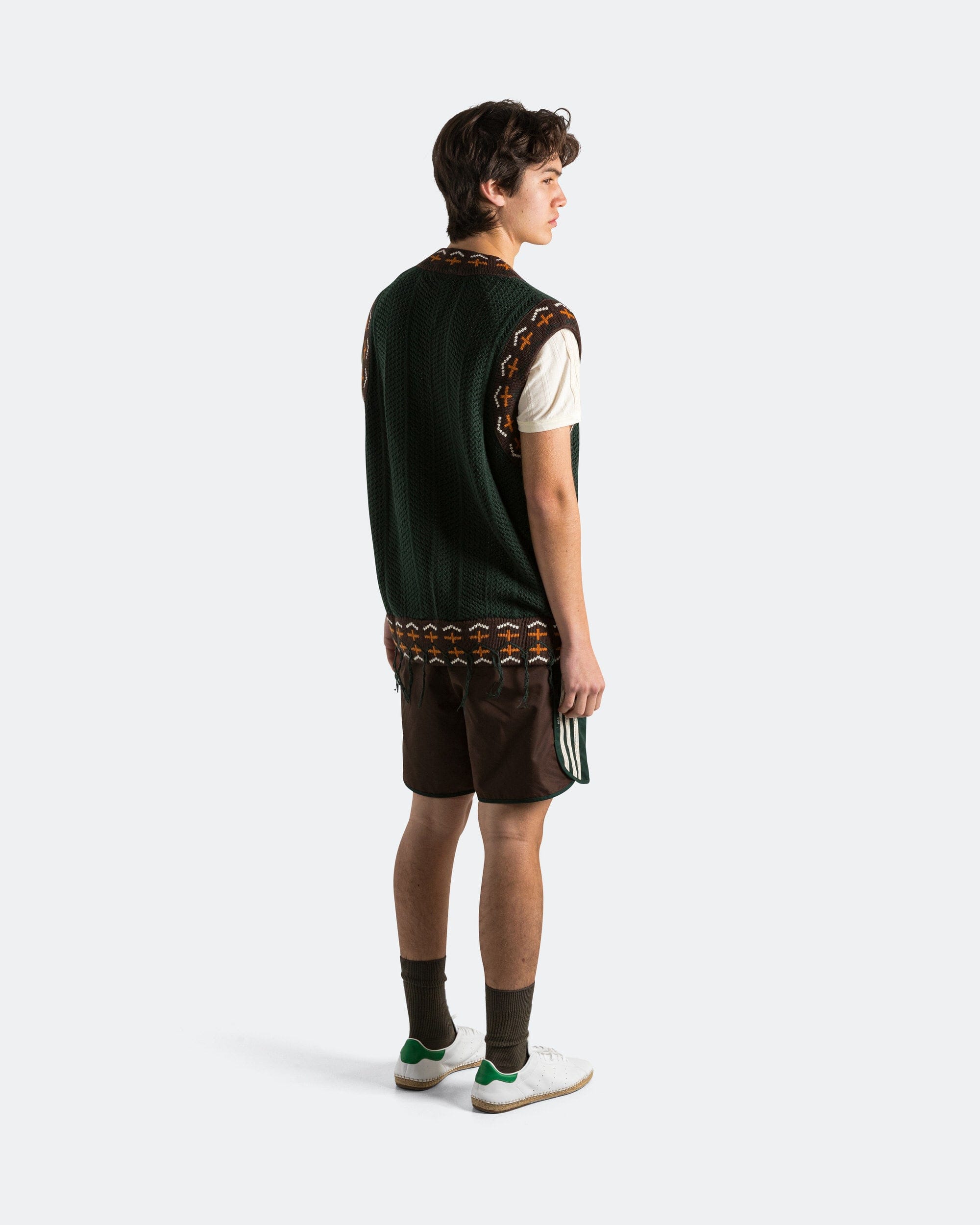 adidas Knit Vest by Edison Chen x CLOT - Green Night