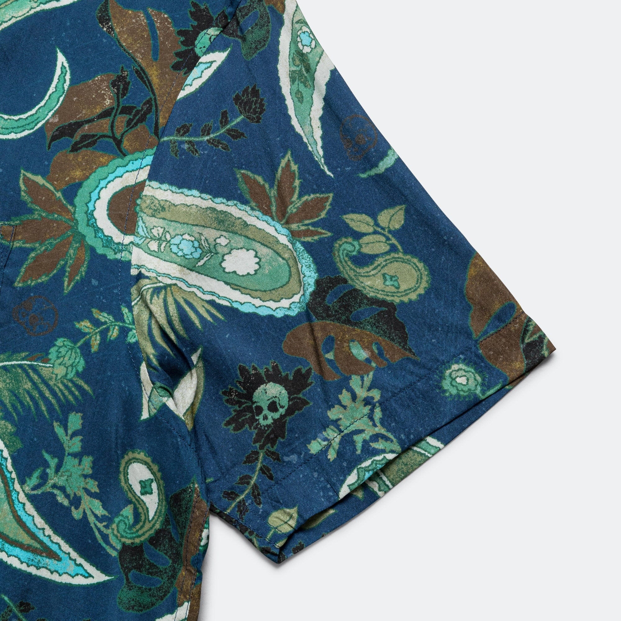 thisisneverthat Weird Paisley SS Shirt - Navy