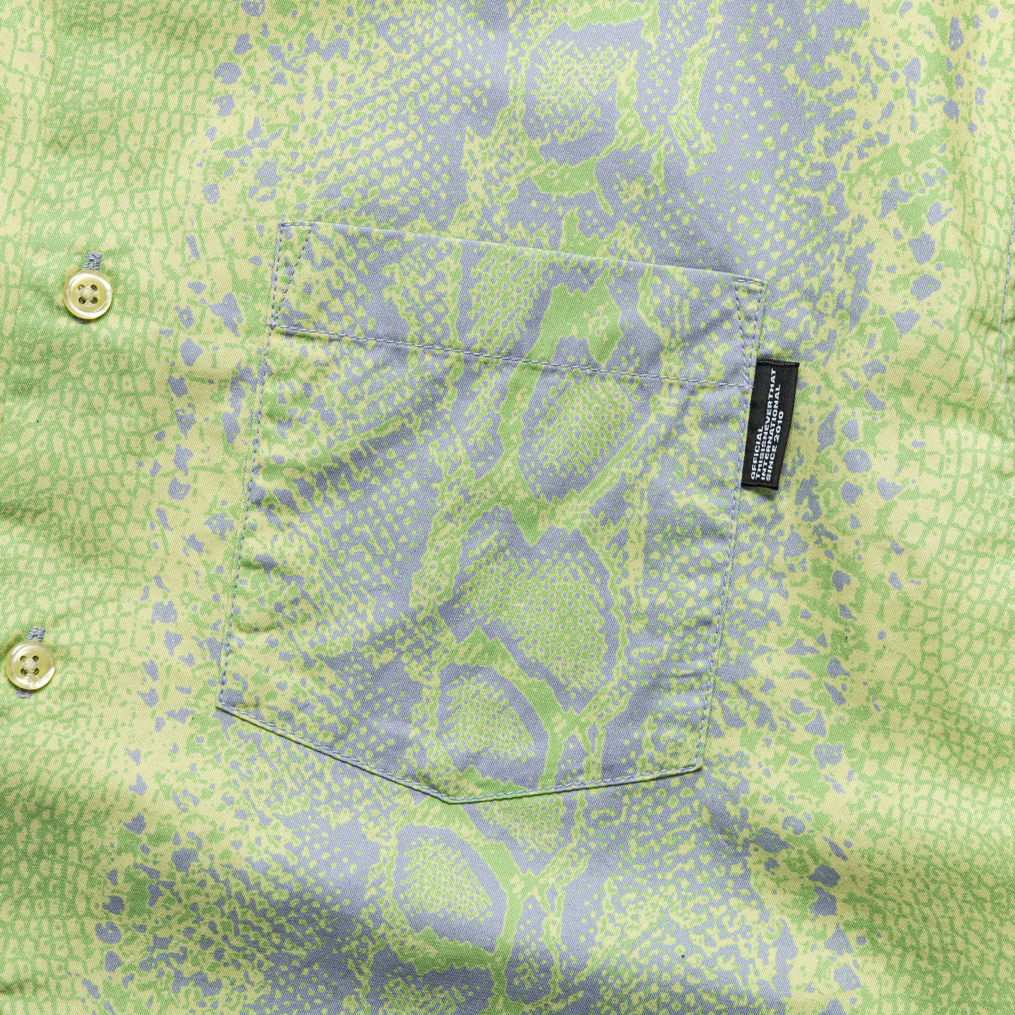 thisisneverthat Python SS Shirt - Light Green