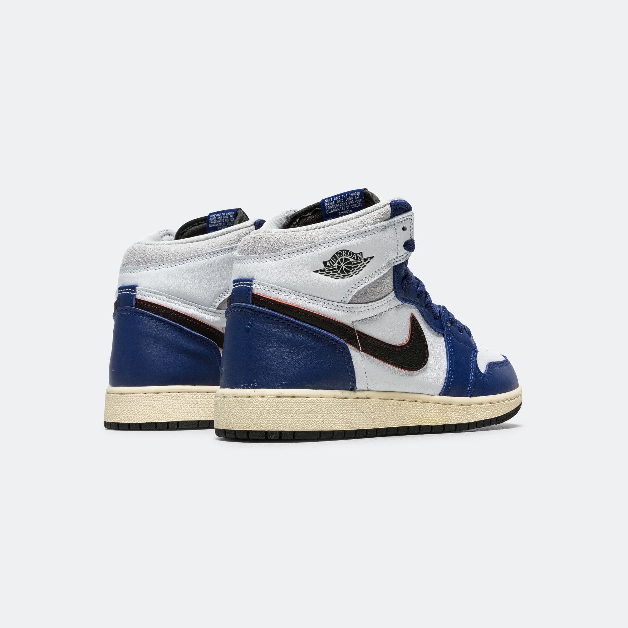 Air Jordan 1 High OG RMSTD (GS) - White/Black-Neutral Grey