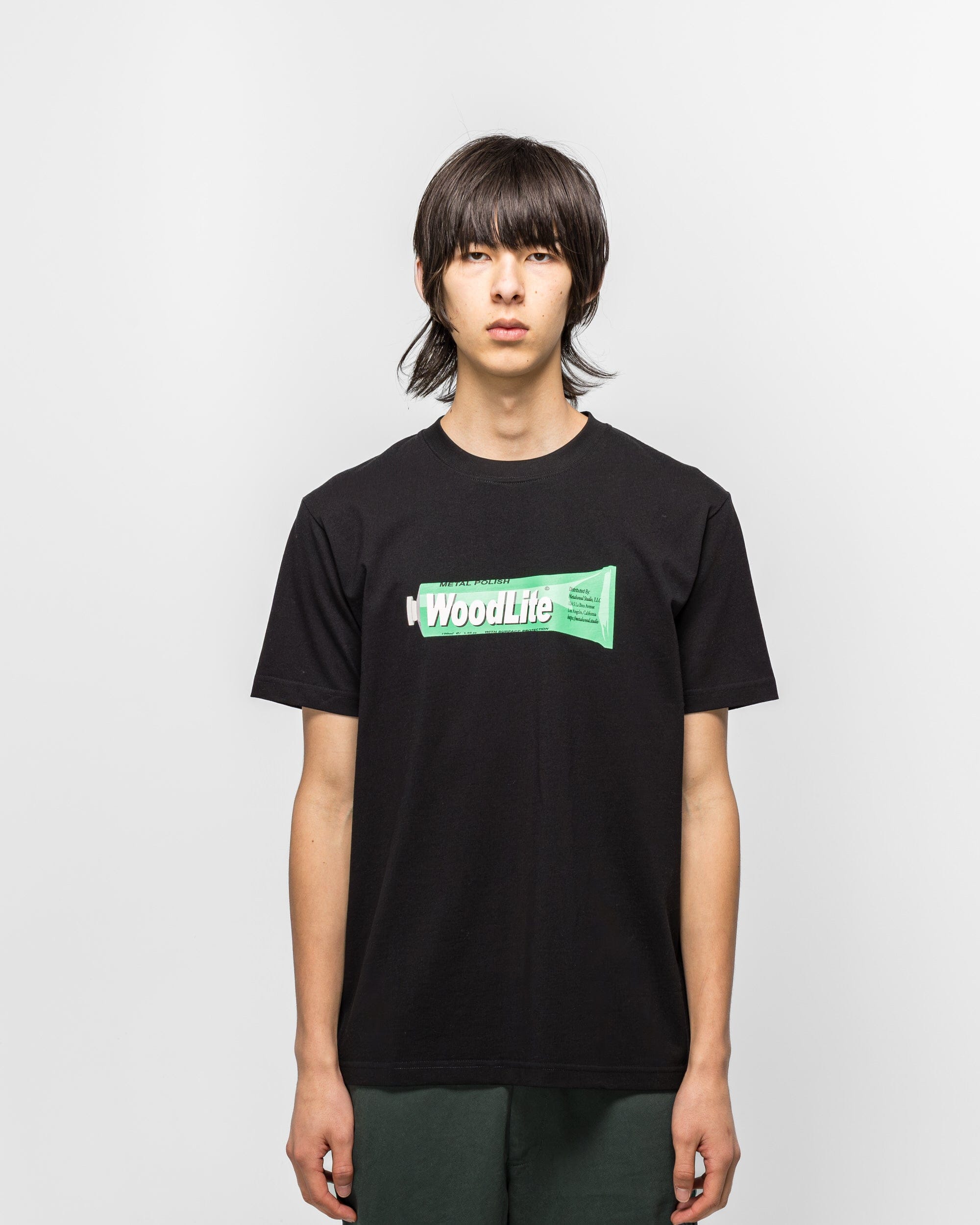 Metalwood Woodlite T-Shirt - Black