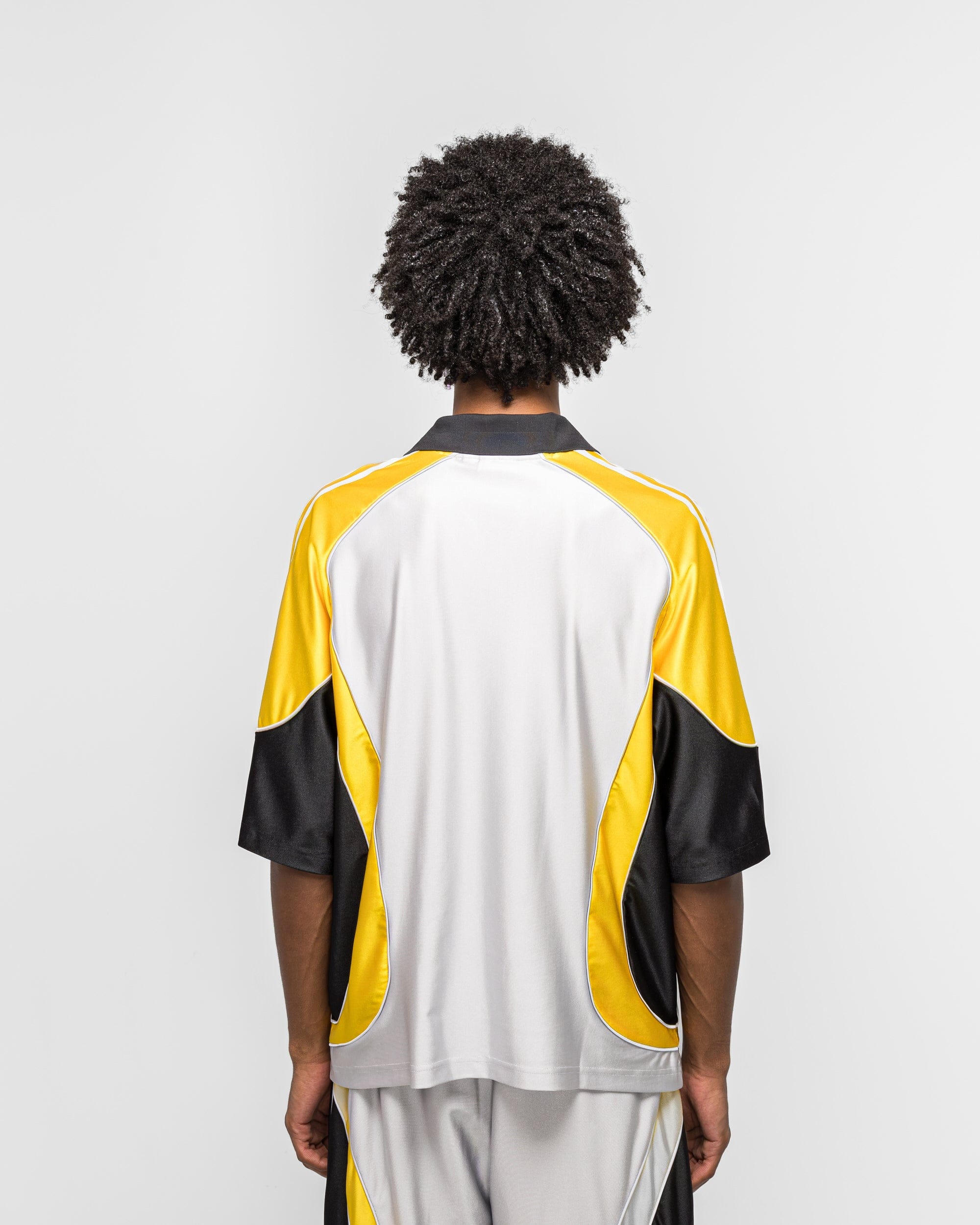 adidas Football Jersey x Braindead - Silver Metallic