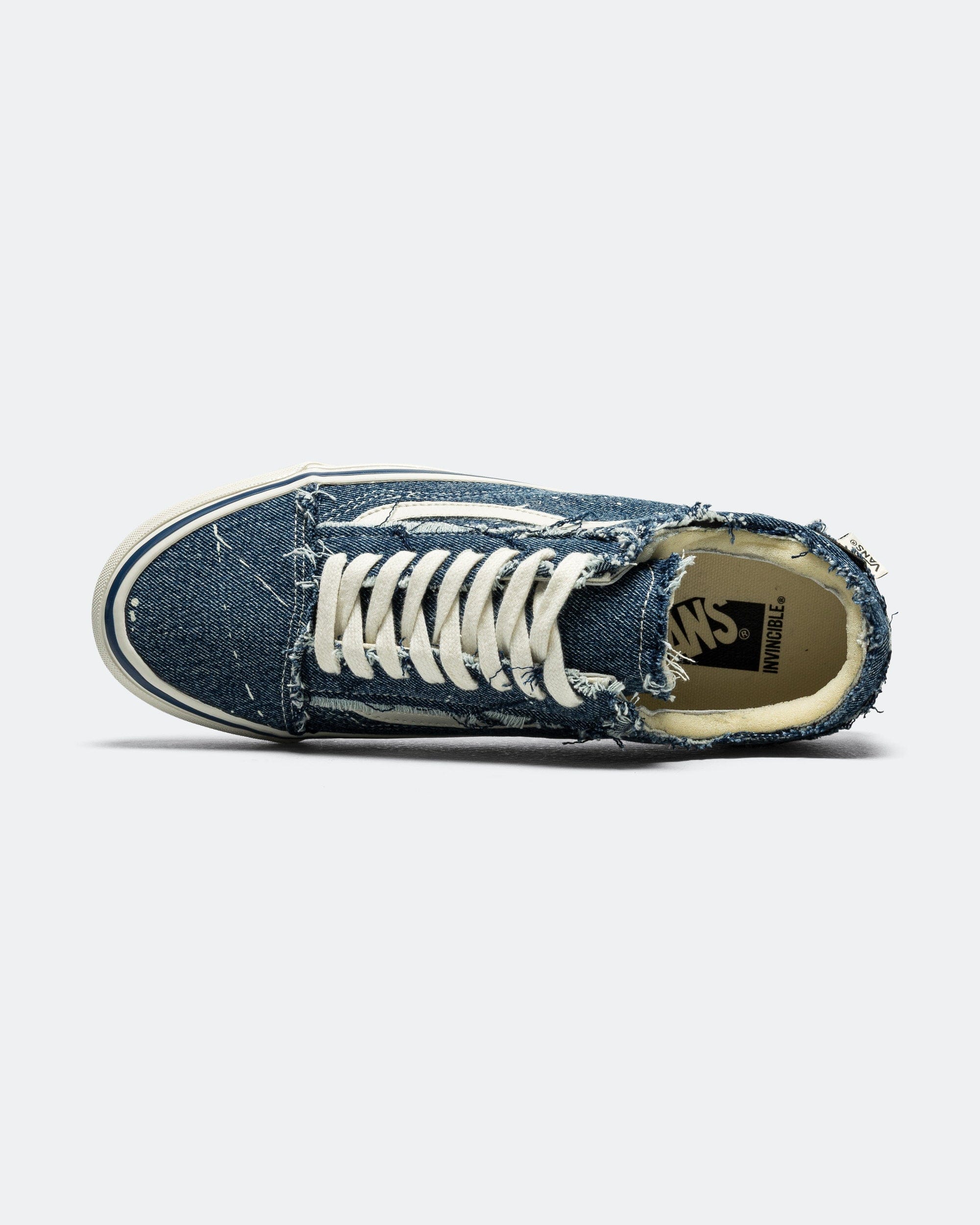 Vans LX Old Skool x INVINCIBLE - Frayed Denim