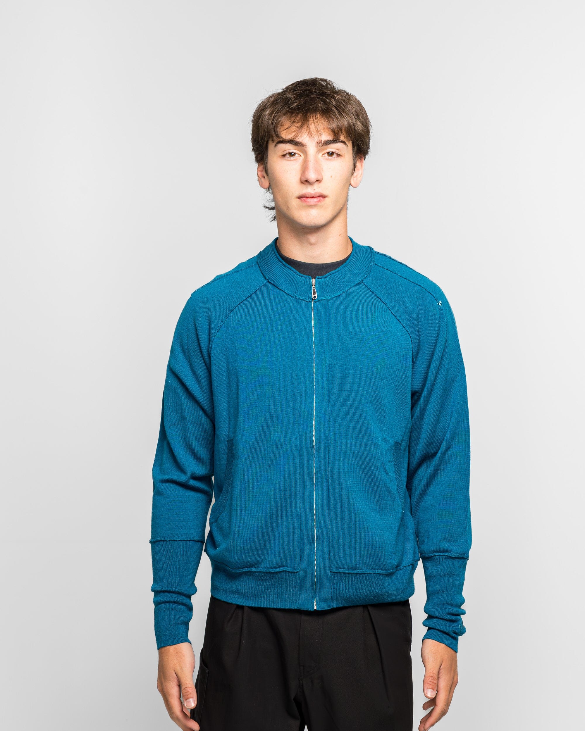ASICS Oxalidac Knit Cardigan - Ink Blue