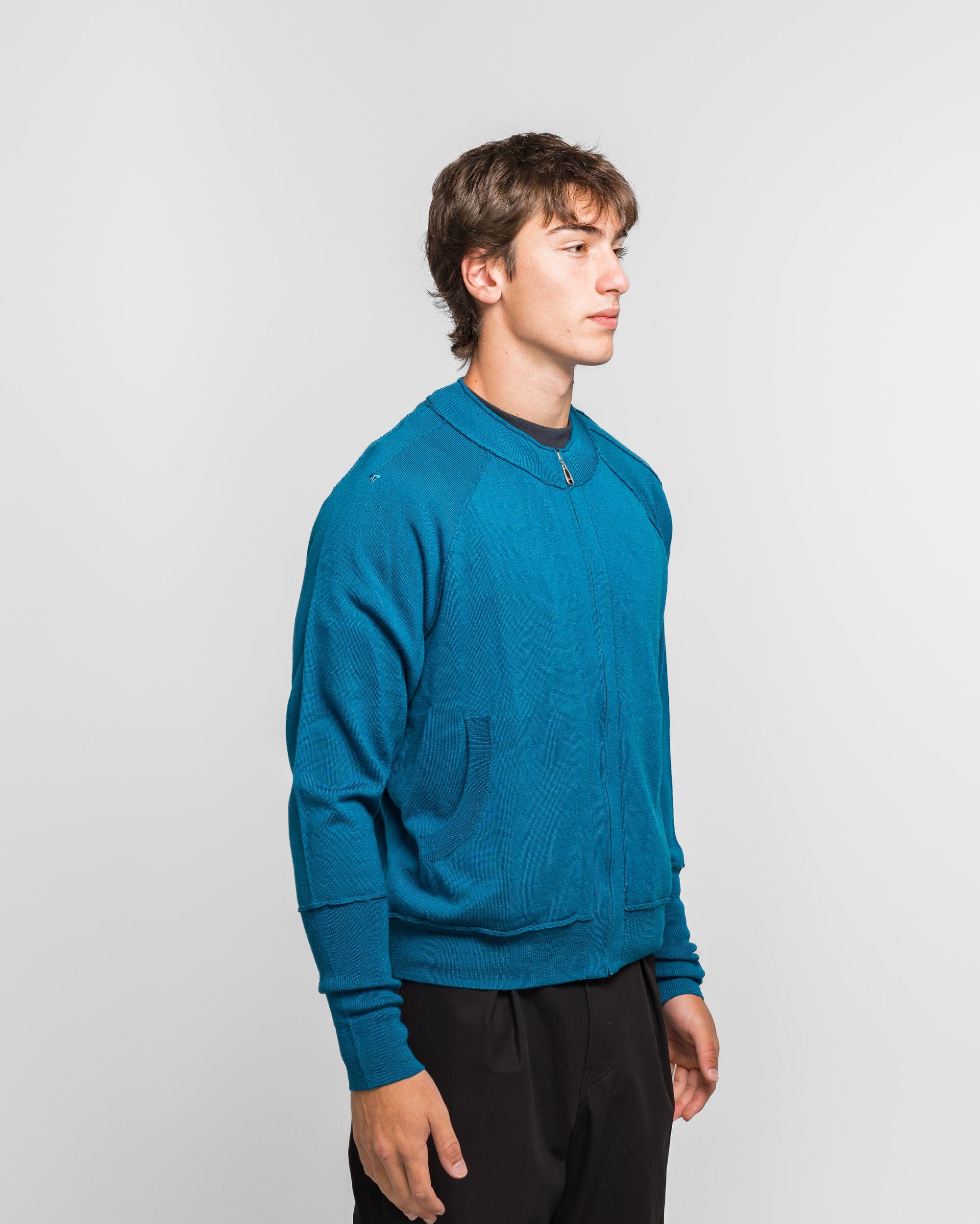 ASICS Oxalidac Knit Cardigan - Ink Blue