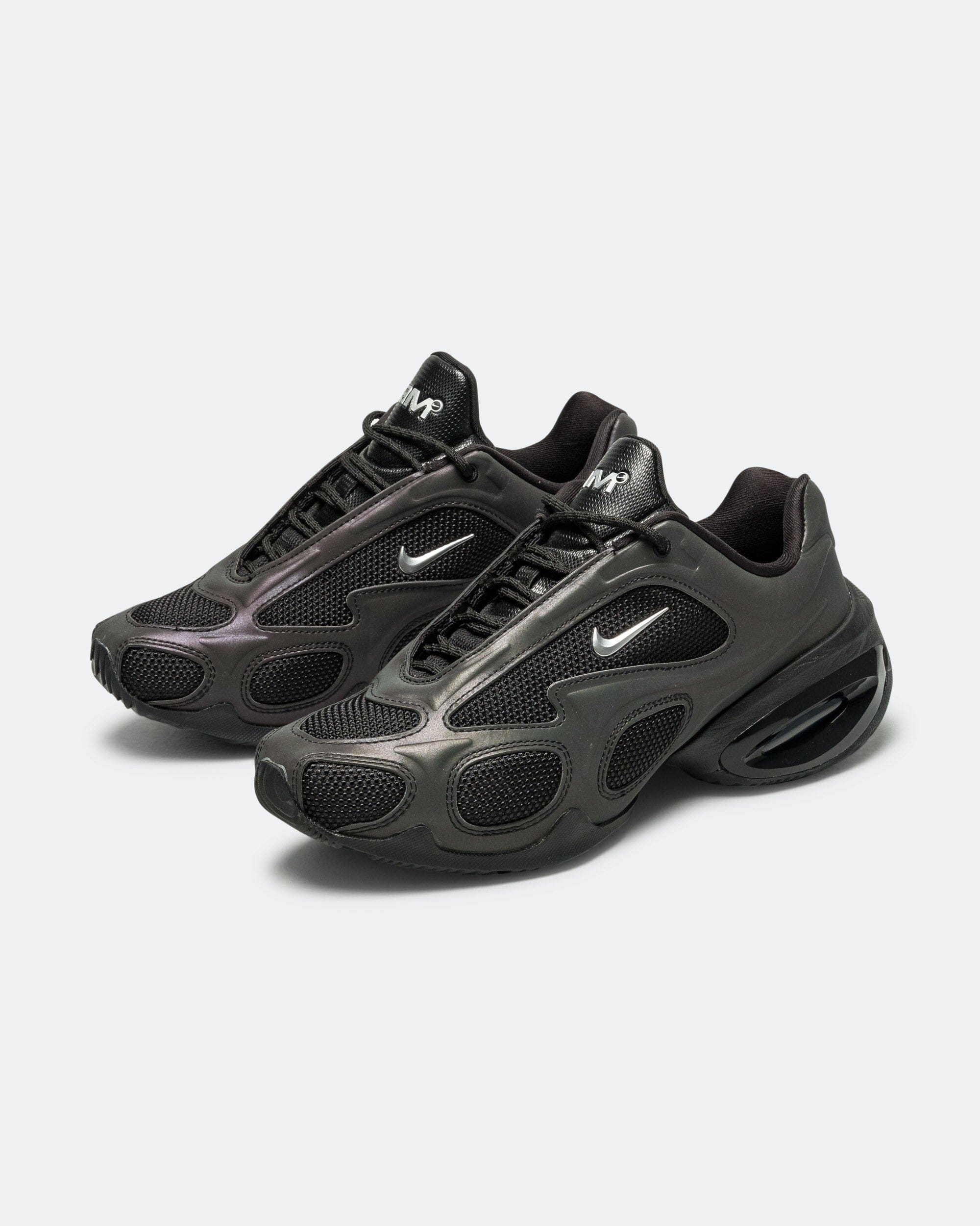 Nike Womens Air Max Muse Reflective - Black/Metallic Silver-Multi Colour
