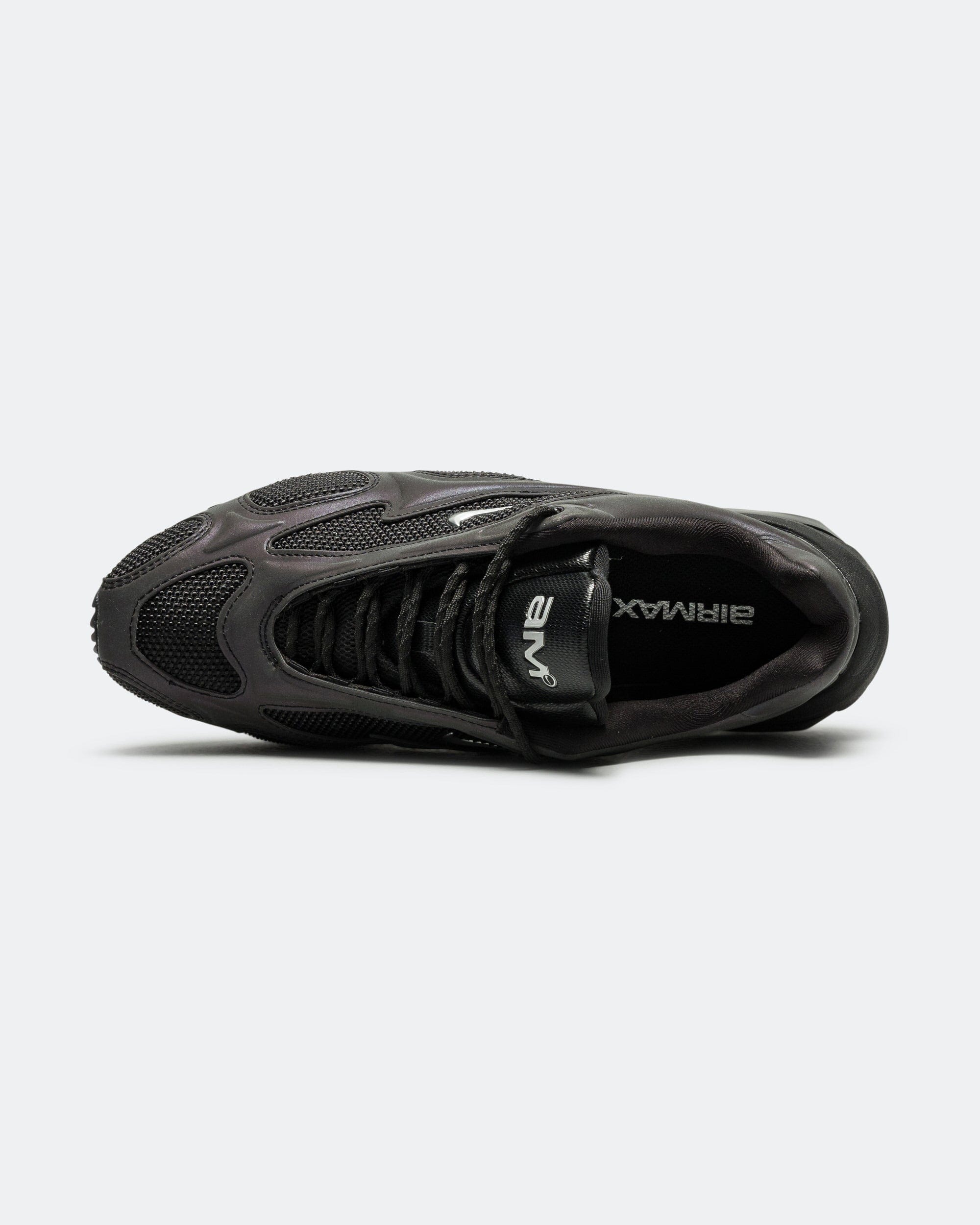 Nike Womens Air Max Muse Reflective - Black/Metallic Silver-Multi Colour