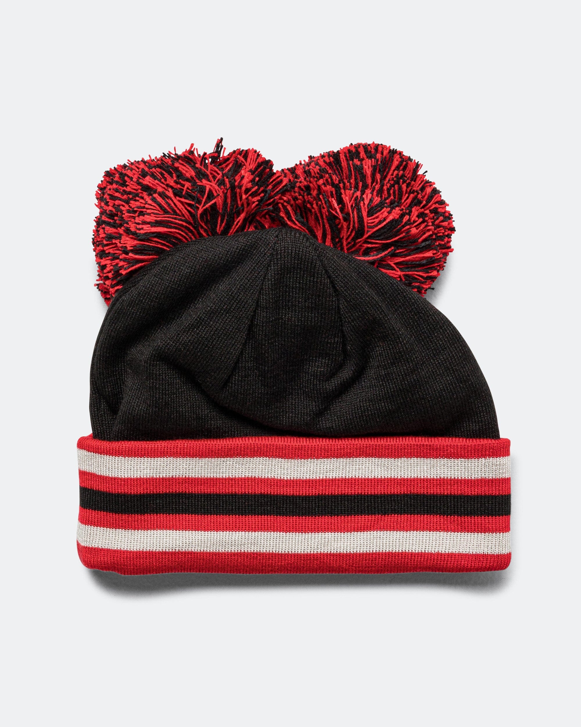adidas Pom Pom Beanie x AVAVAV - Black/Better Scarlet