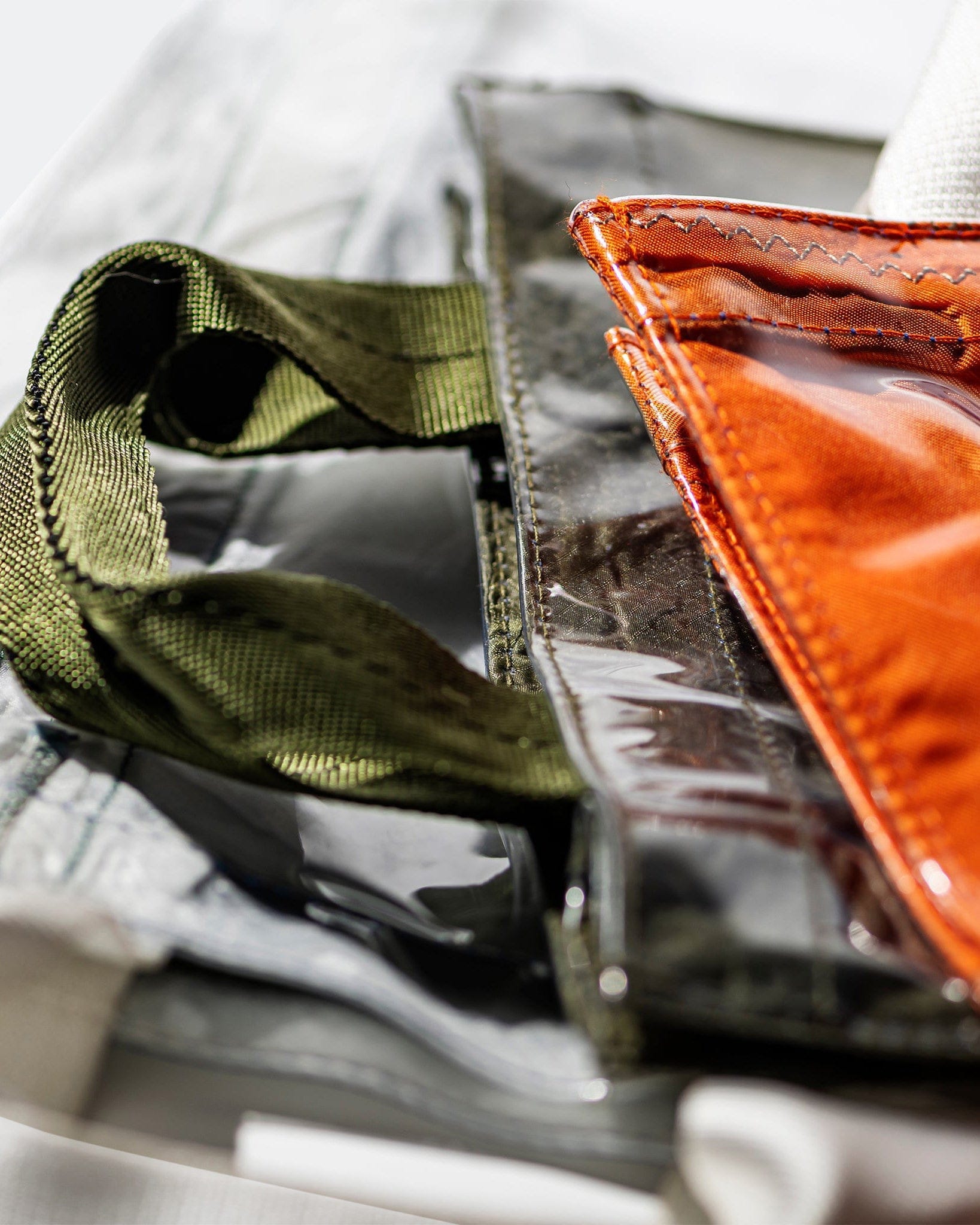 PUEBCO Covered Parachute Shoulder Bag - Orange