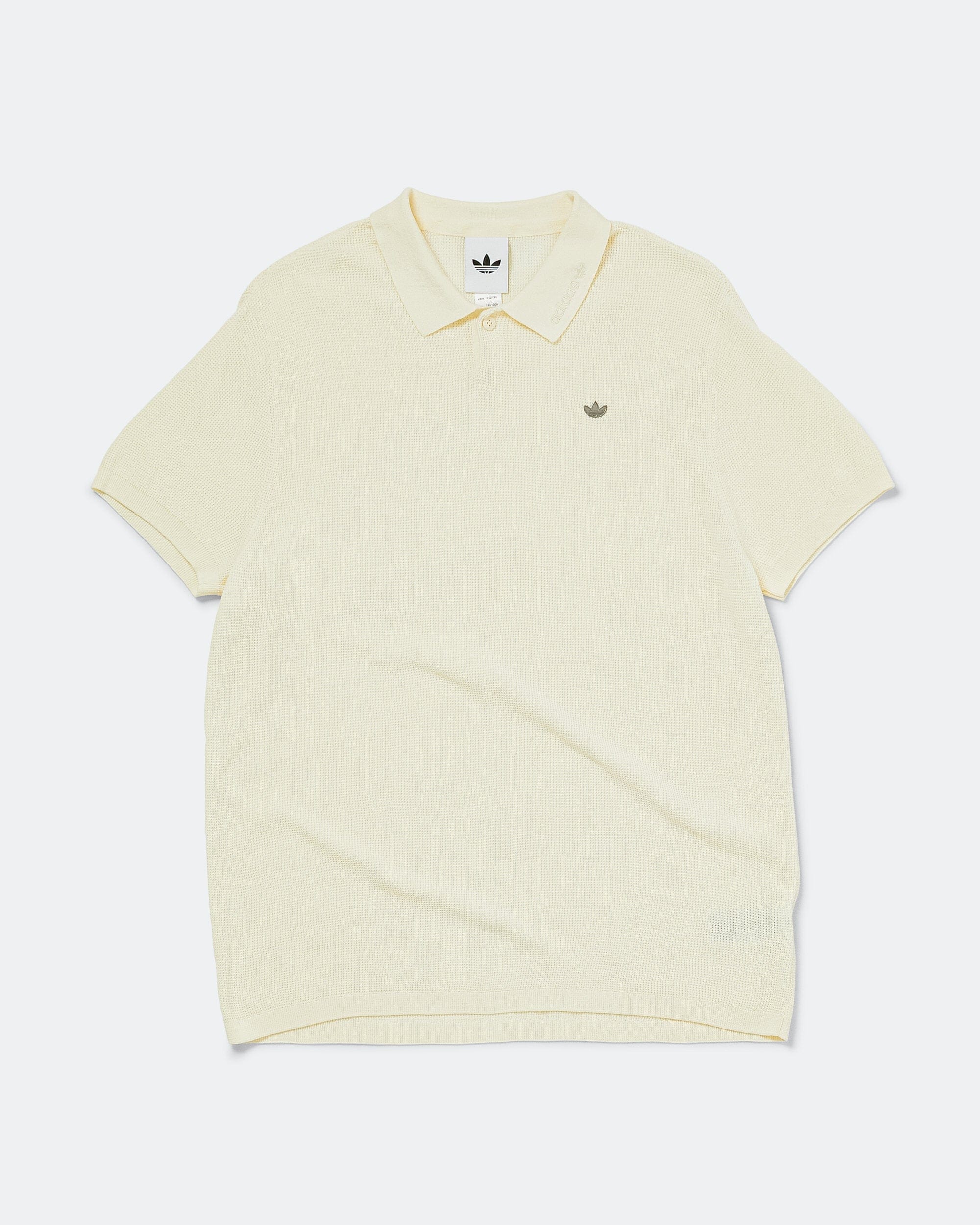 adidas Polo Shirt - Cream White