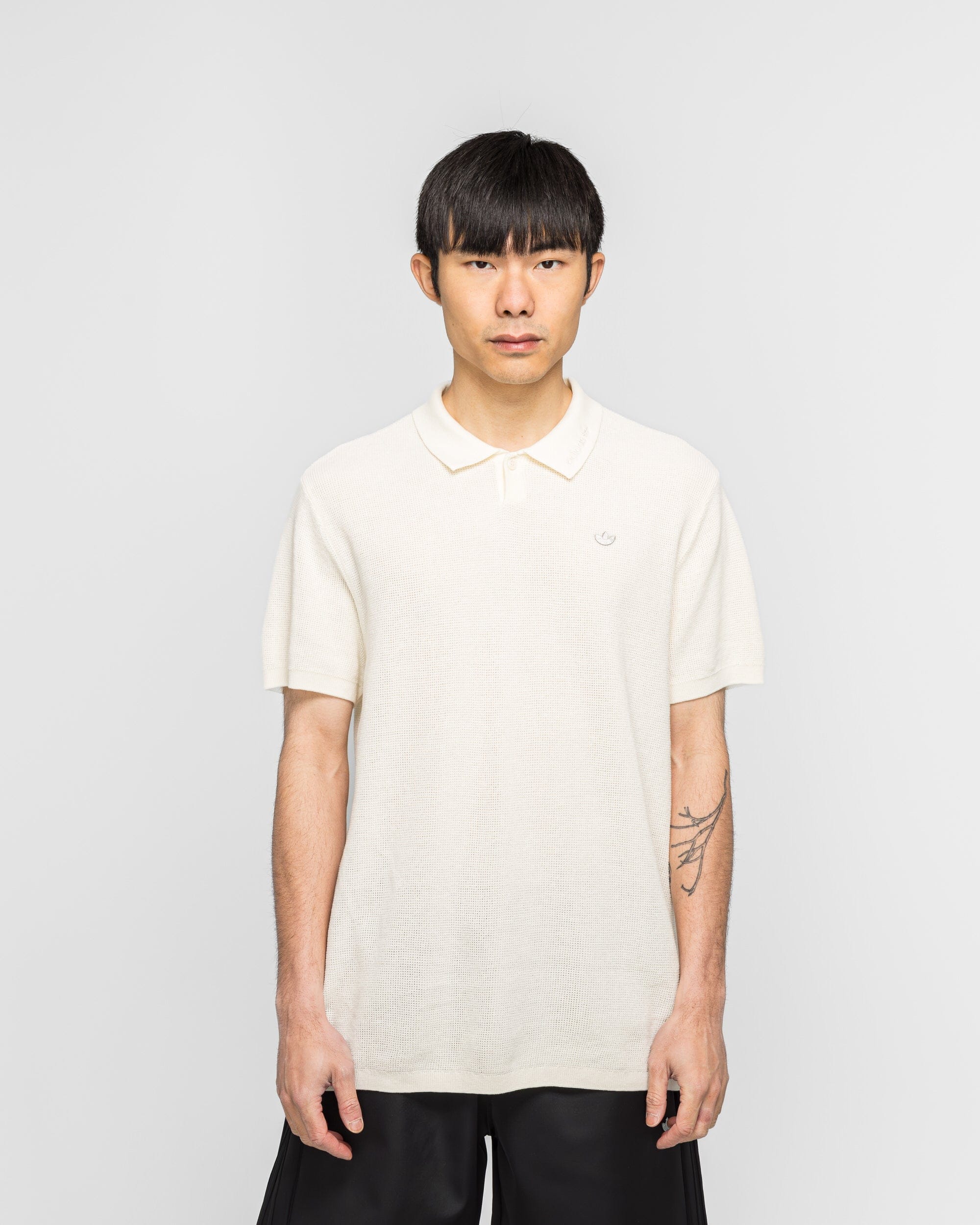 adidas Polo Shirt - Cream White
