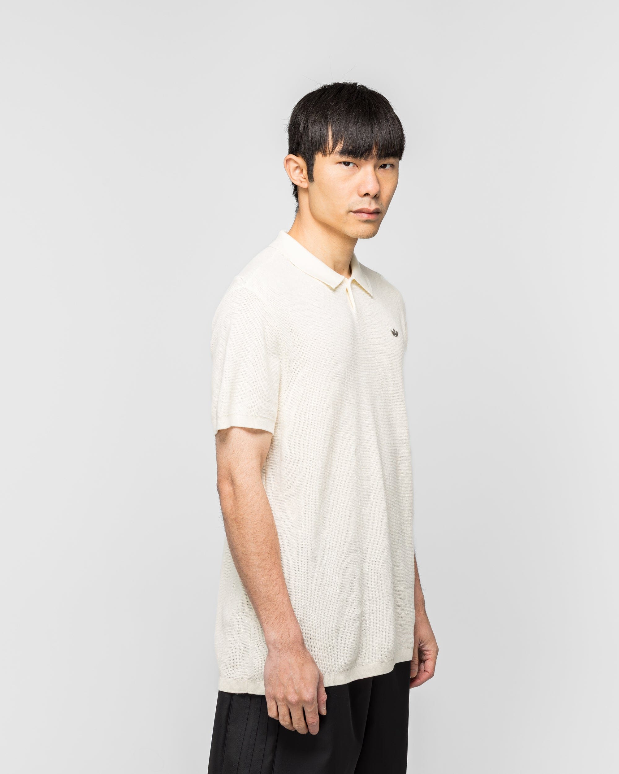 adidas Polo Shirt - Cream White