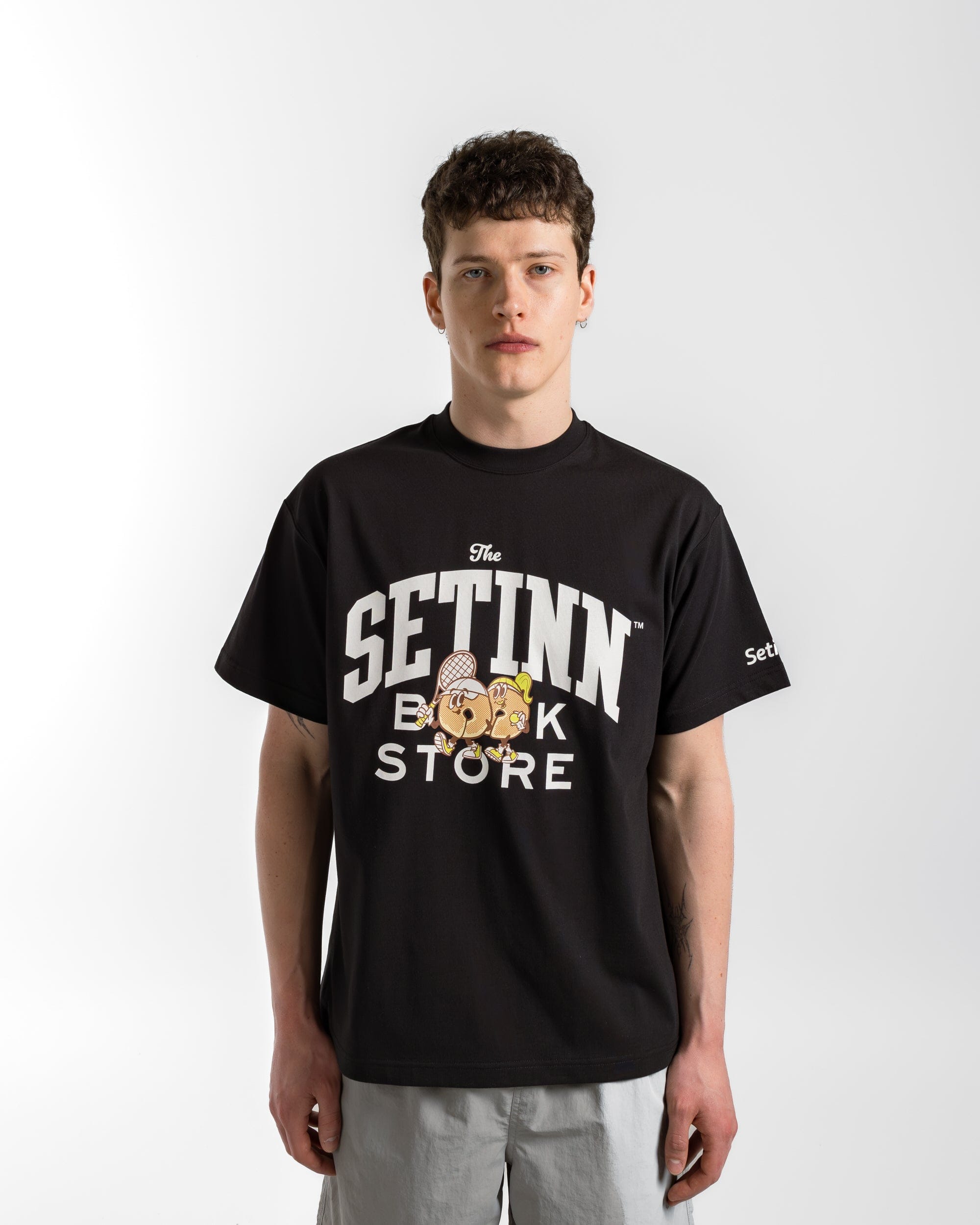 Setinn STN Bookstore Tee - Black