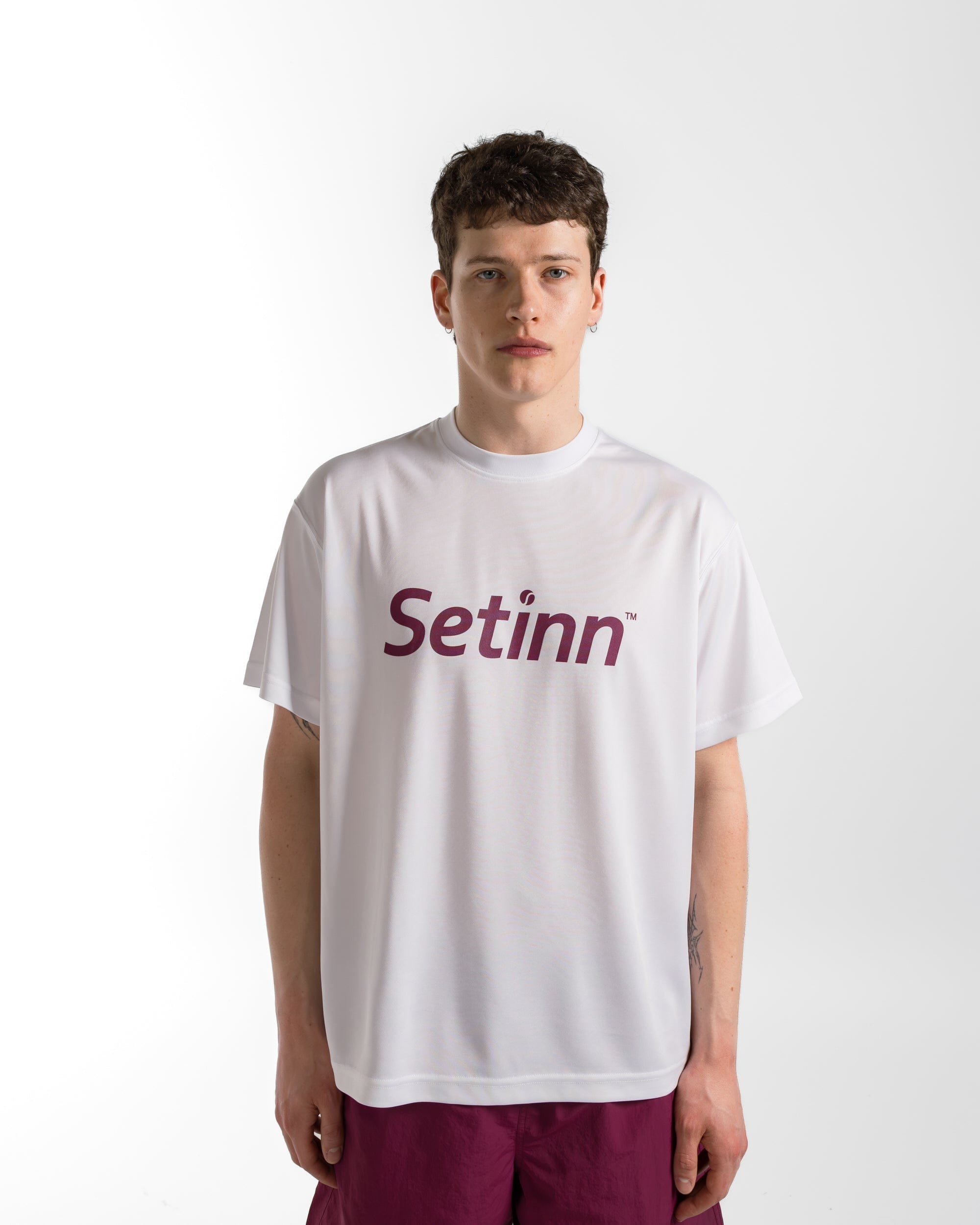 Setinn Script Practice Shirt - White
