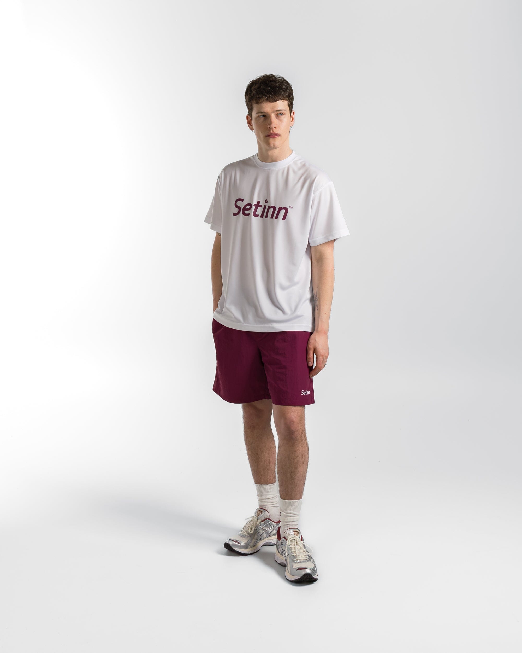 Setinn Script Practice Shirt - White