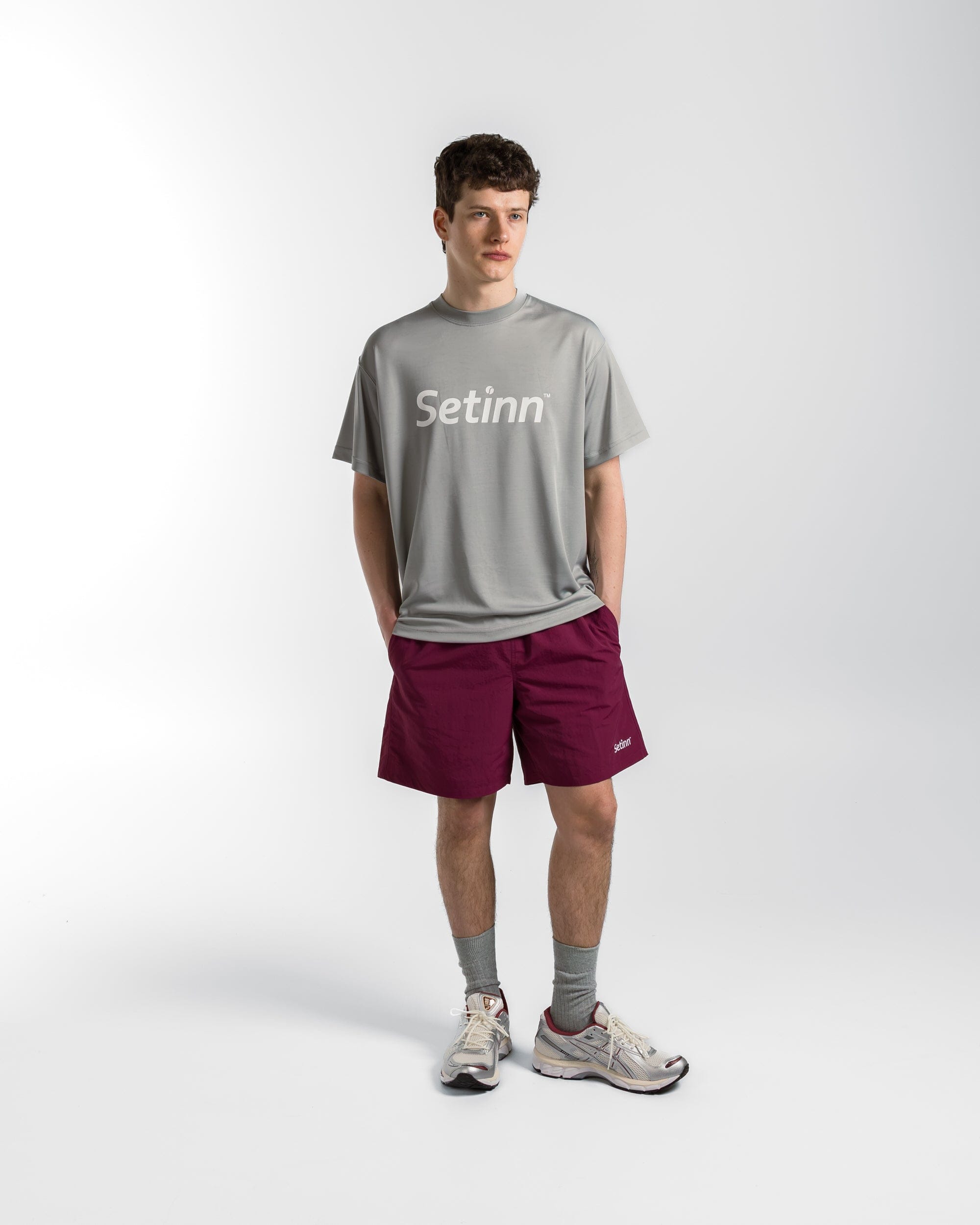 Setinn Script Practice Shirt - Grey
