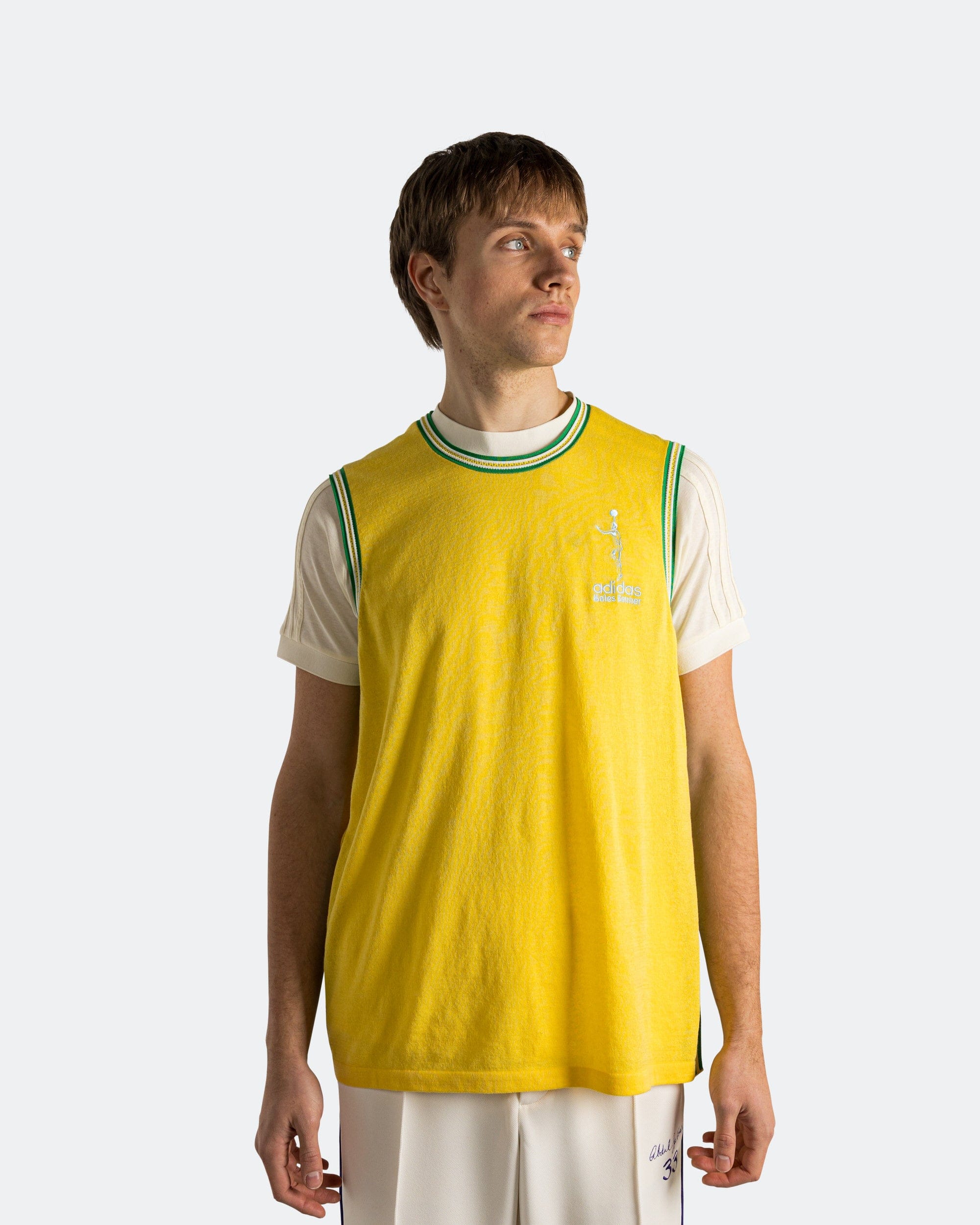 adidas Jabbar Vest x Wales Bonner - Spring Yellow