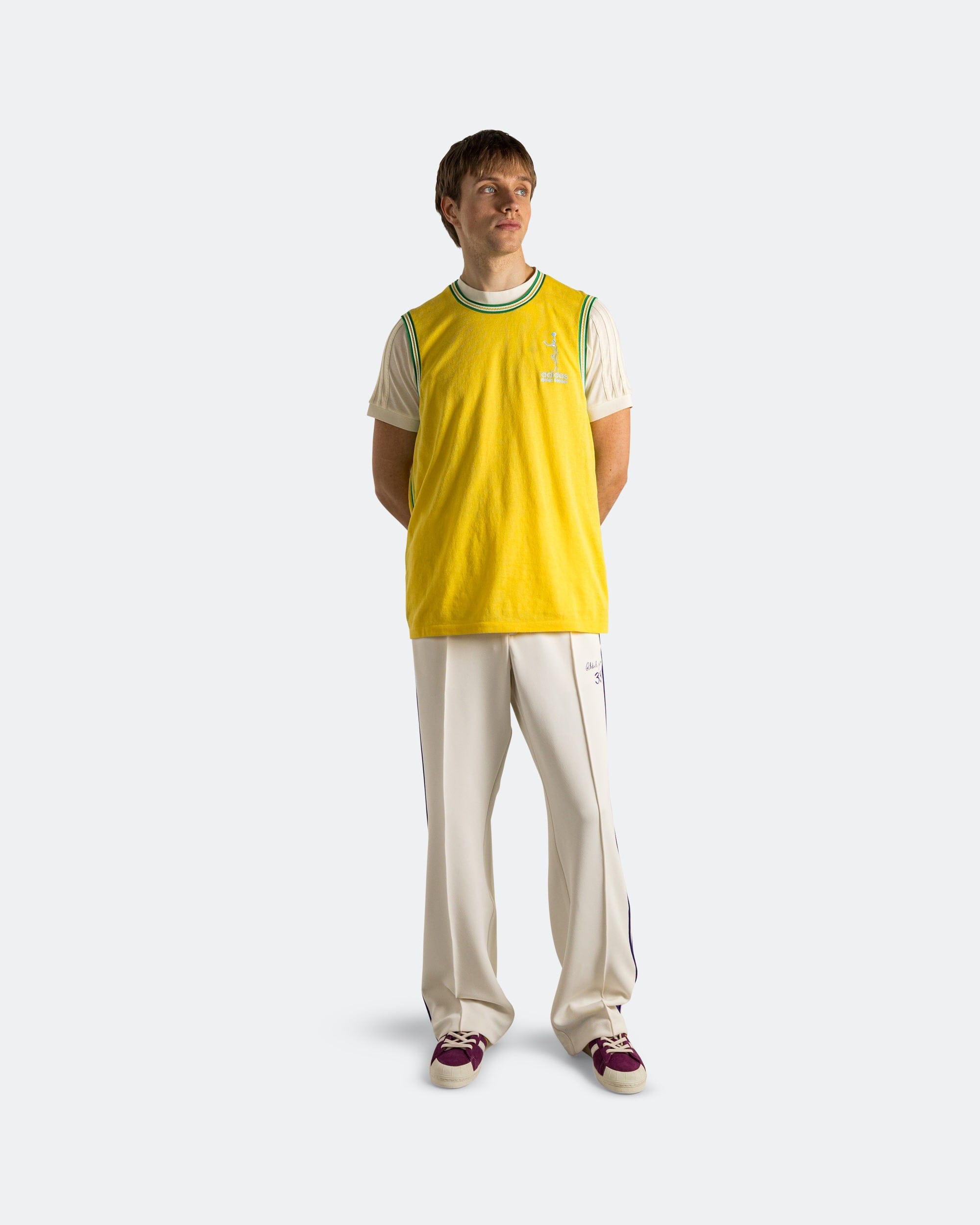 adidas Jabbar Vest x Wales Bonner - Spring Yellow