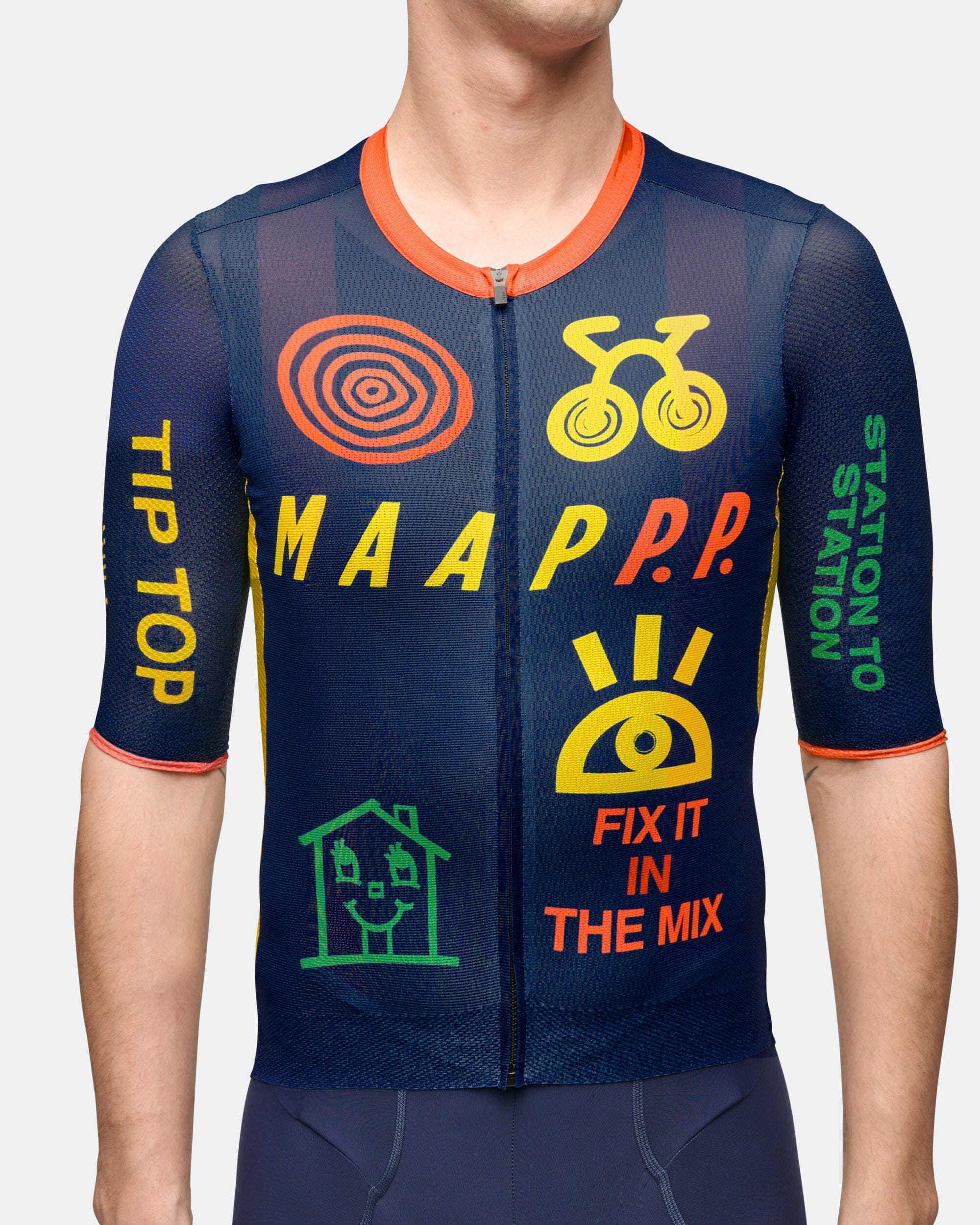 MAAP Pro Air Jersey 3.0 x PUBLIC POSSESSION - Navy