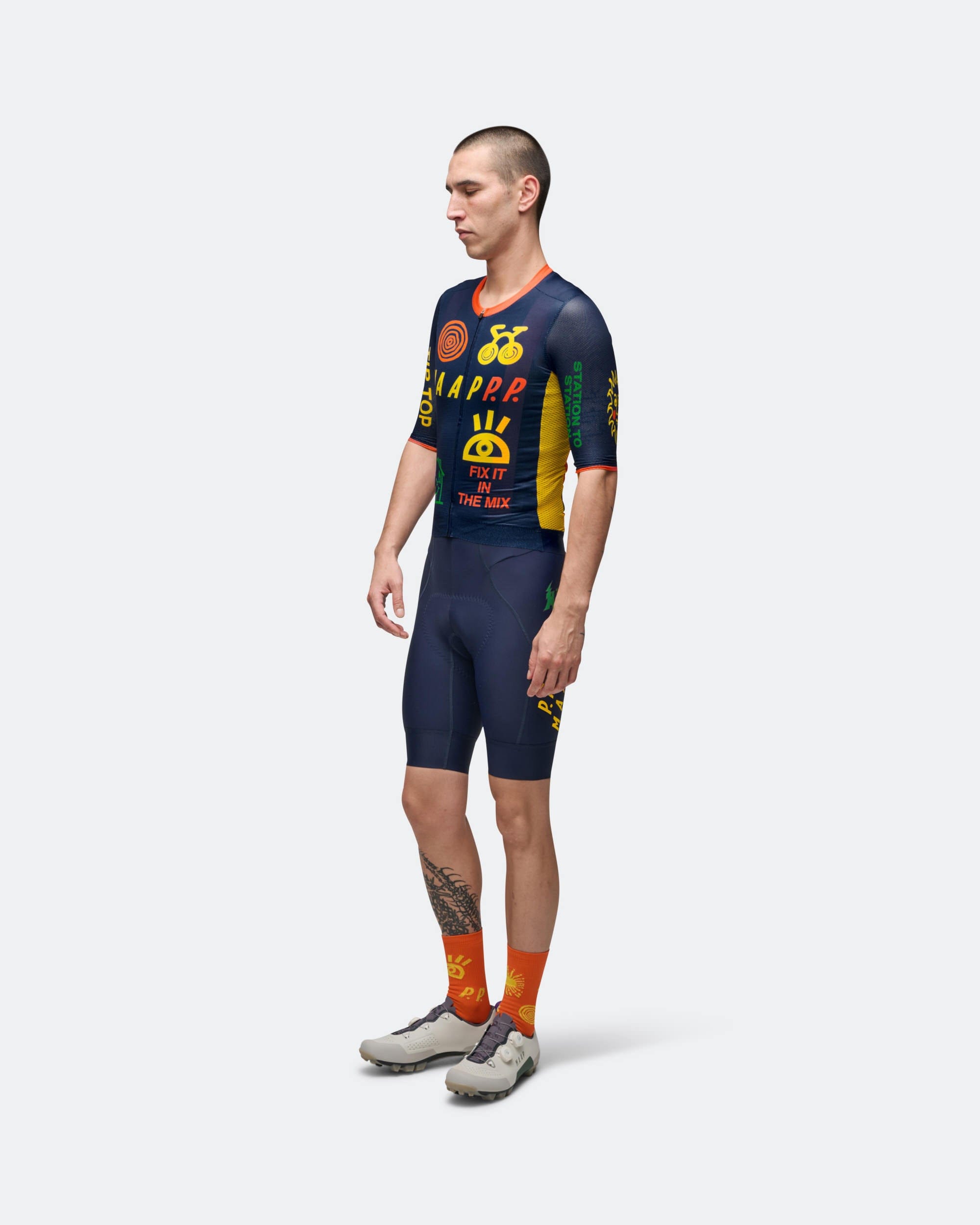 MAAP Pro Air Jersey 3.0 x PUBLIC POSSESSION - Navy